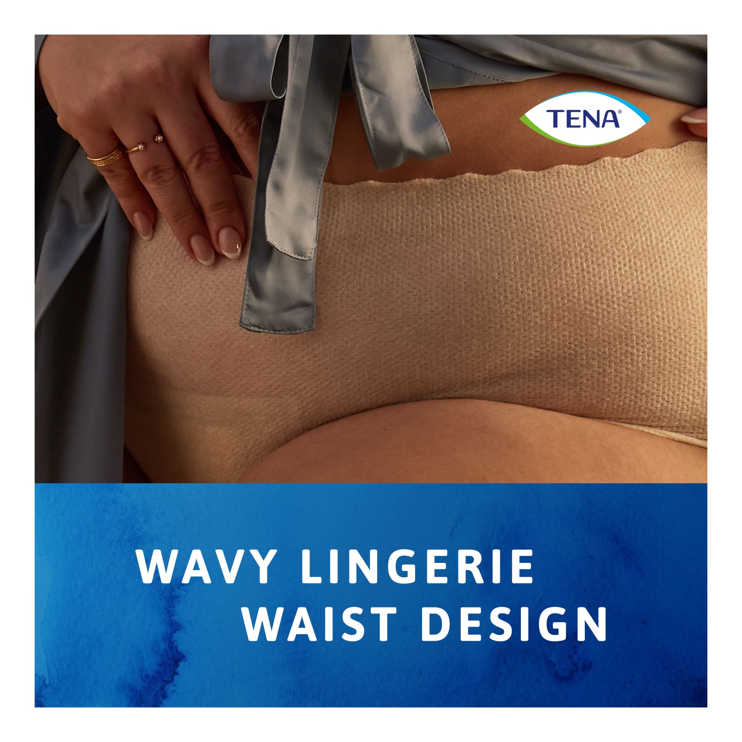 TENA Silhouette Incontinence Pants Cream Large 8 Pack thumbnail 3
