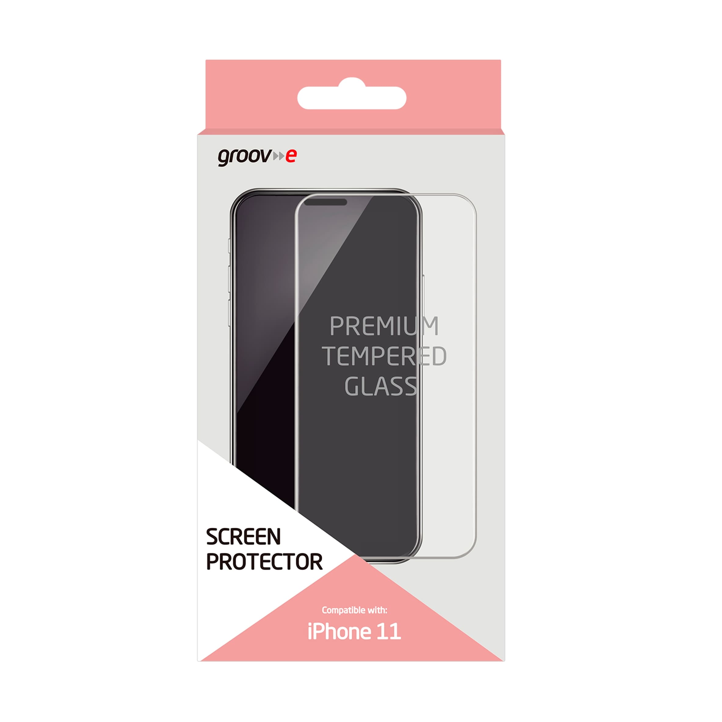 Groov-e iPhone 11 Tempered Glass Screen Protector
