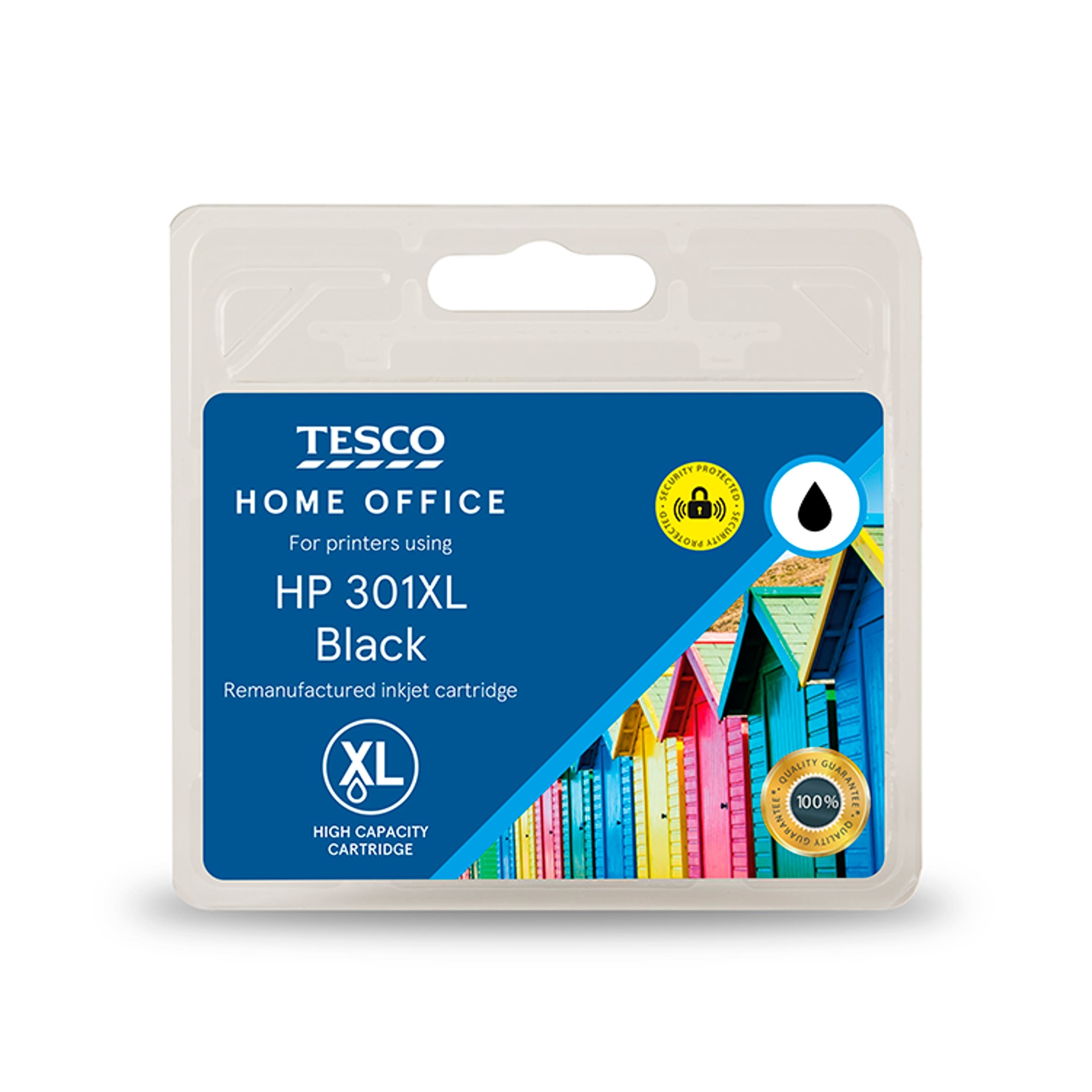 Tesco HP301XL Remanufactured Black Printer Ink Cartridge