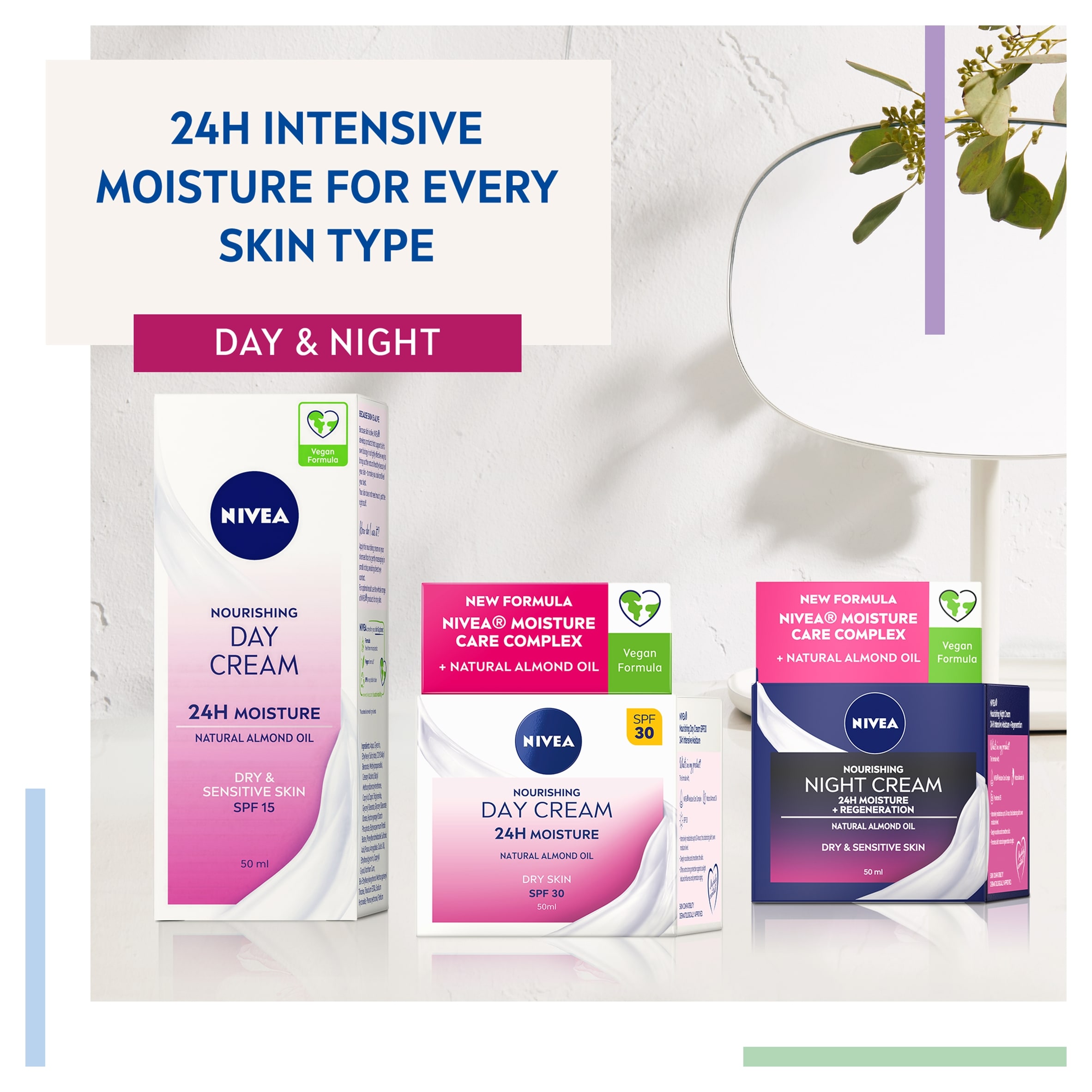 NIVEA Nourishing Day Cream Moisturiser SPF30 50ml thumbnail 3