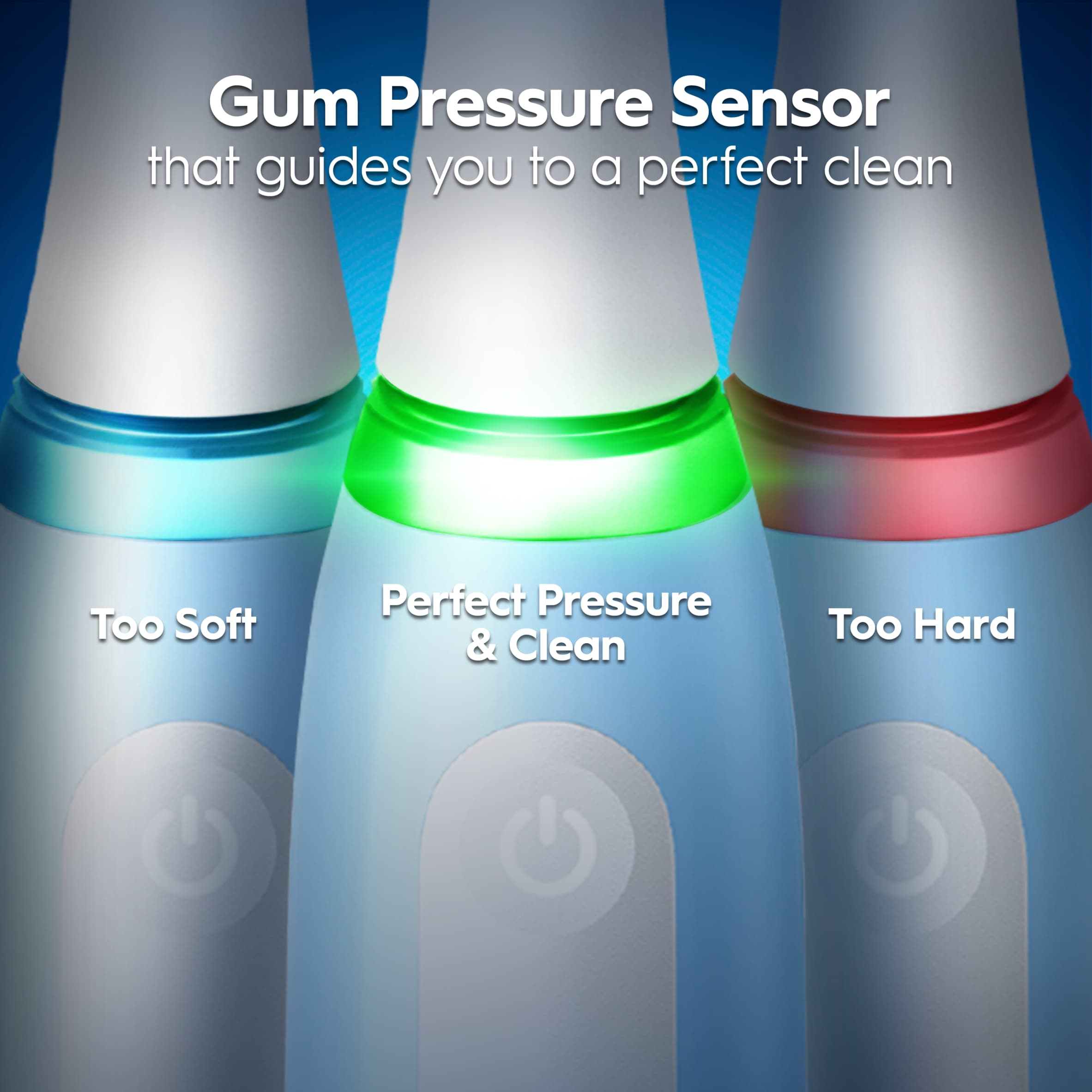 Oral-B iO3 Ice Blue Electric Toothbrush + Travel Case thumbnail 4