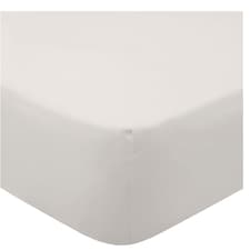 F&F Home 100% Cotton White Deep Fitted King