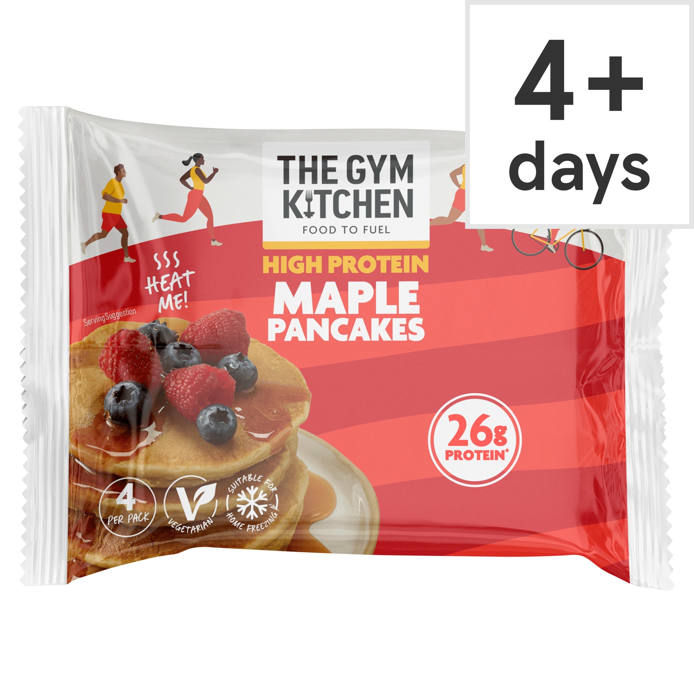 The Gym Kitchen High Protein Maple Pancakes 4 pack