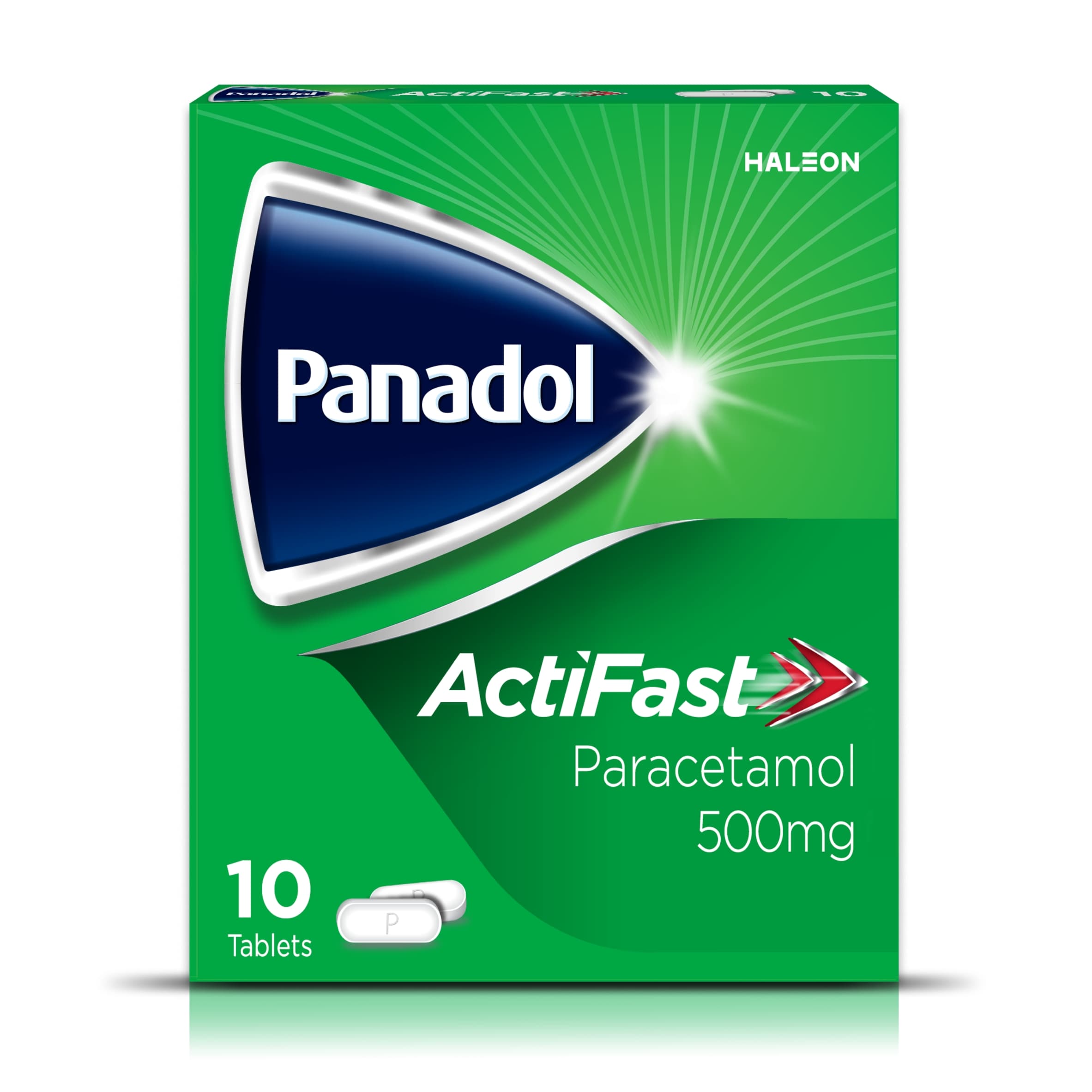 Panadol Actifast 500mg Paracetamol Pain Relief Tablets