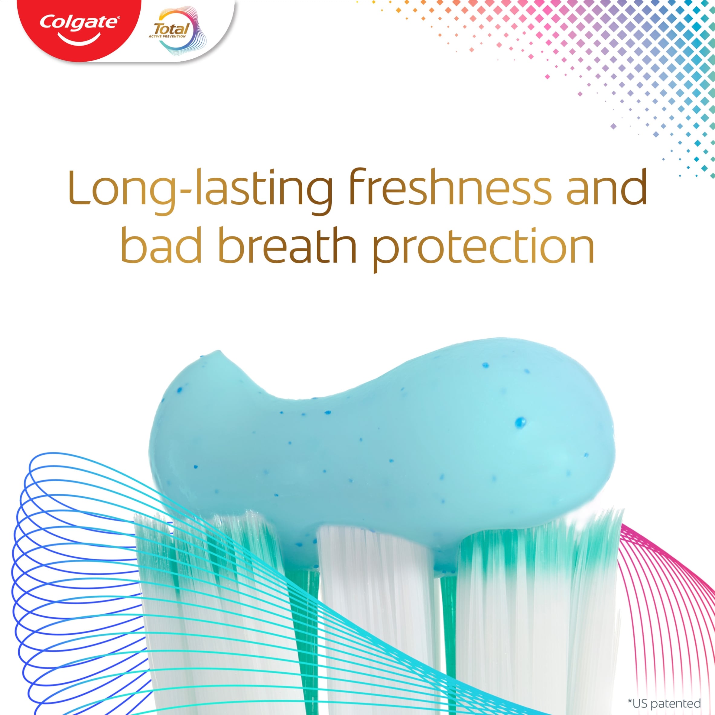 Colgate Total Plaque Pro-Release Toothpaste - Fresh Mint 75ml thumbnail 4