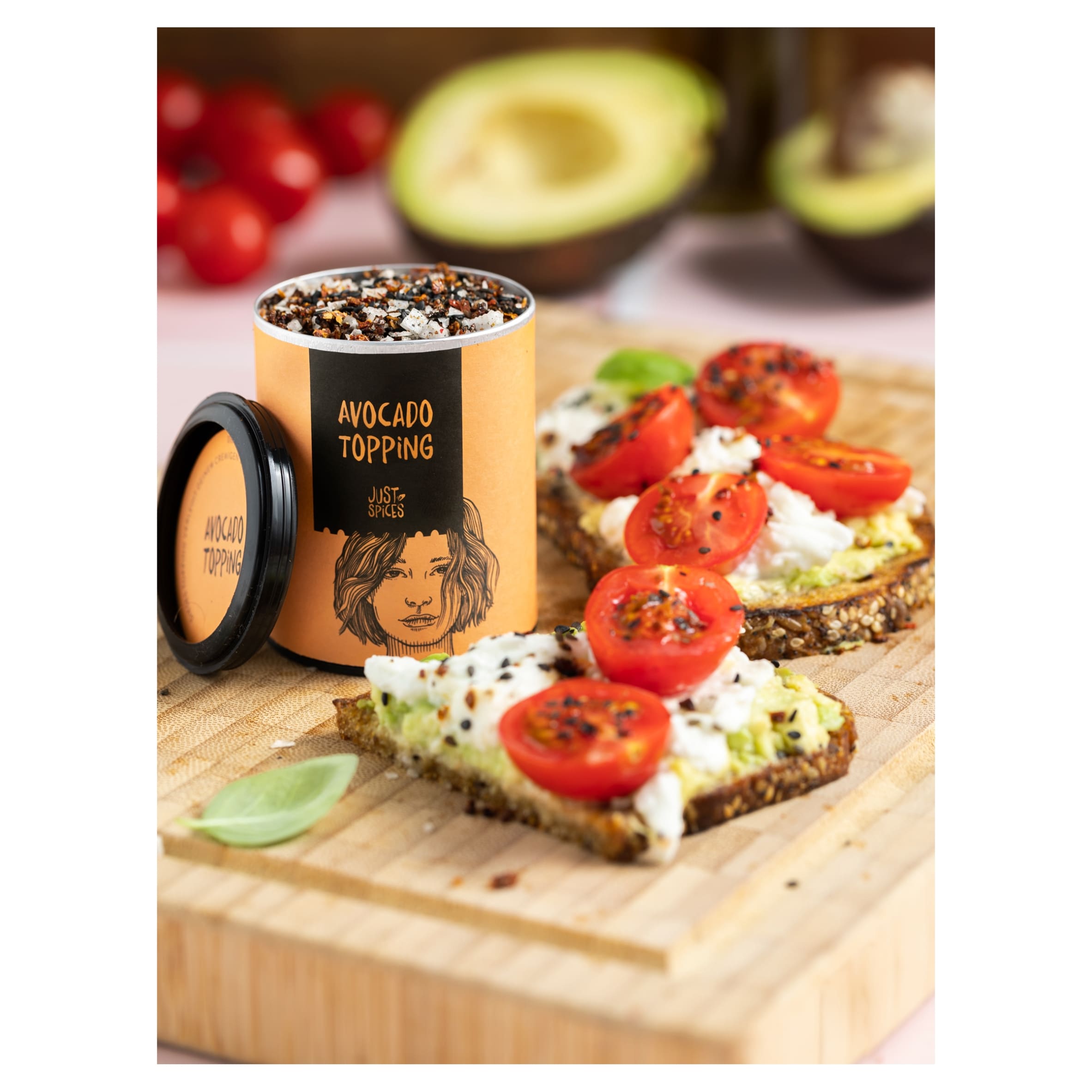 Just Spices Avocado Topping Seasoning 60g thumbnail 3