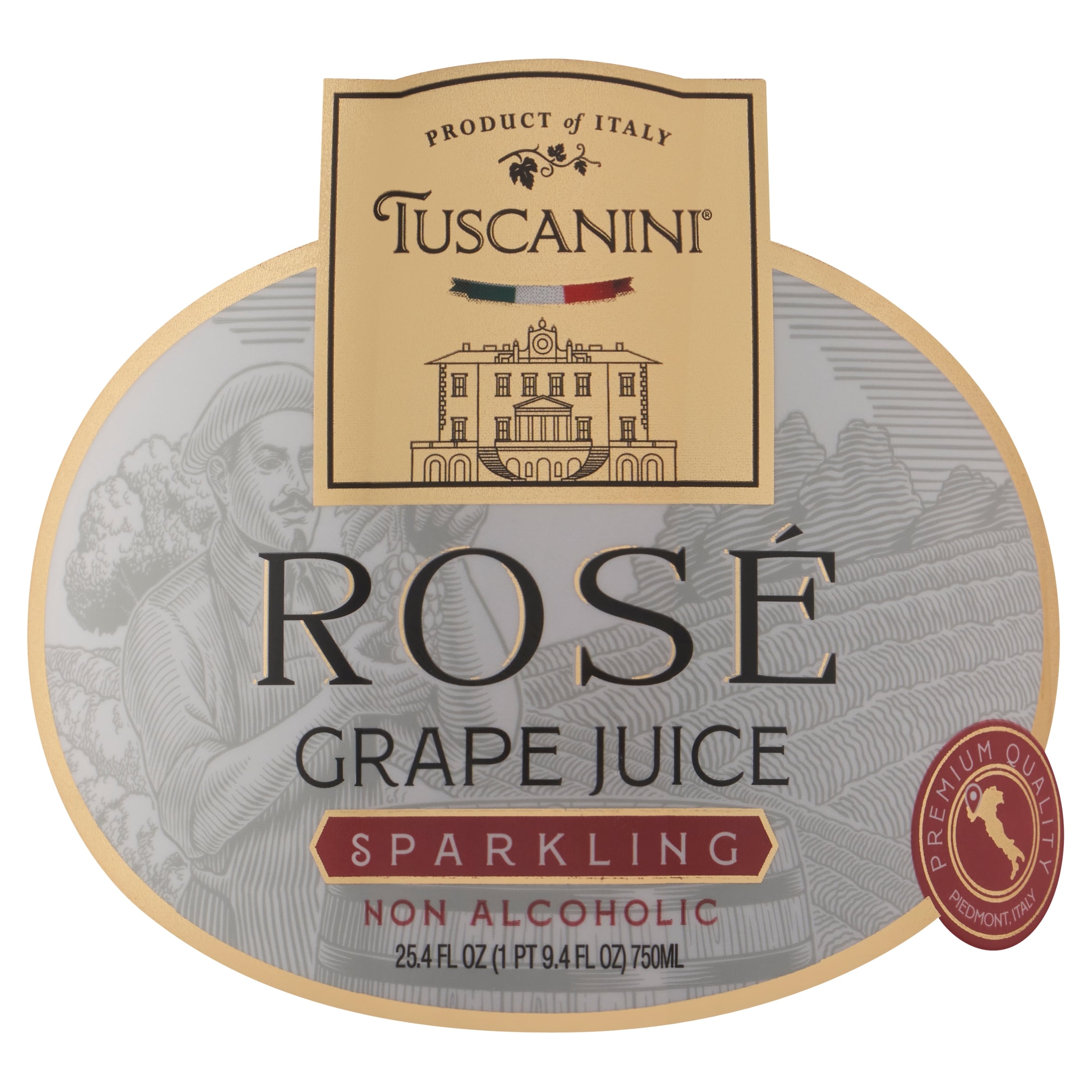 Tuscanini Sparkling Rose Grape Juice 750ml thumbnail 2