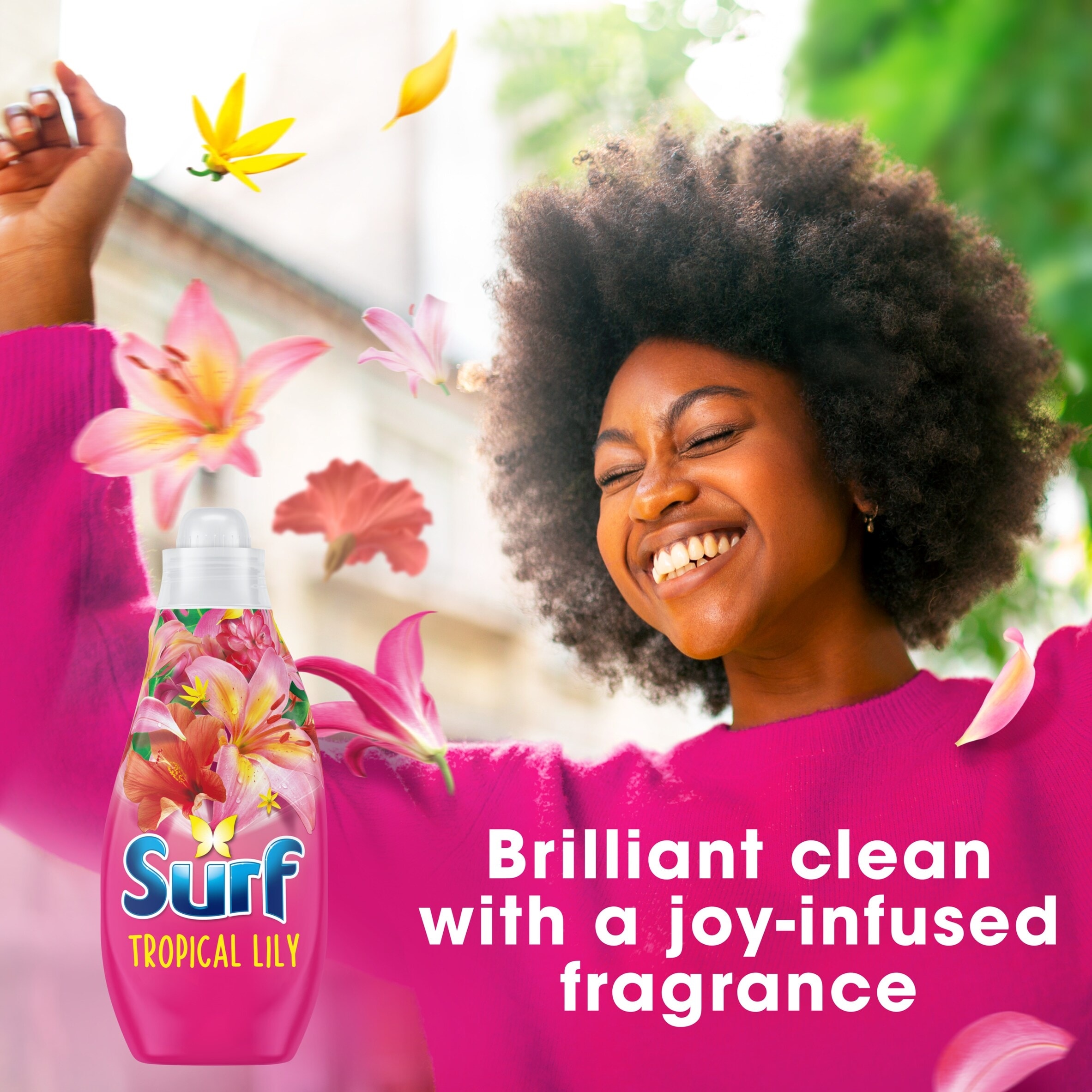 Surf Tropical Lily Liquid Laundry Detergent 24 Washes 648ml thumbnail 2