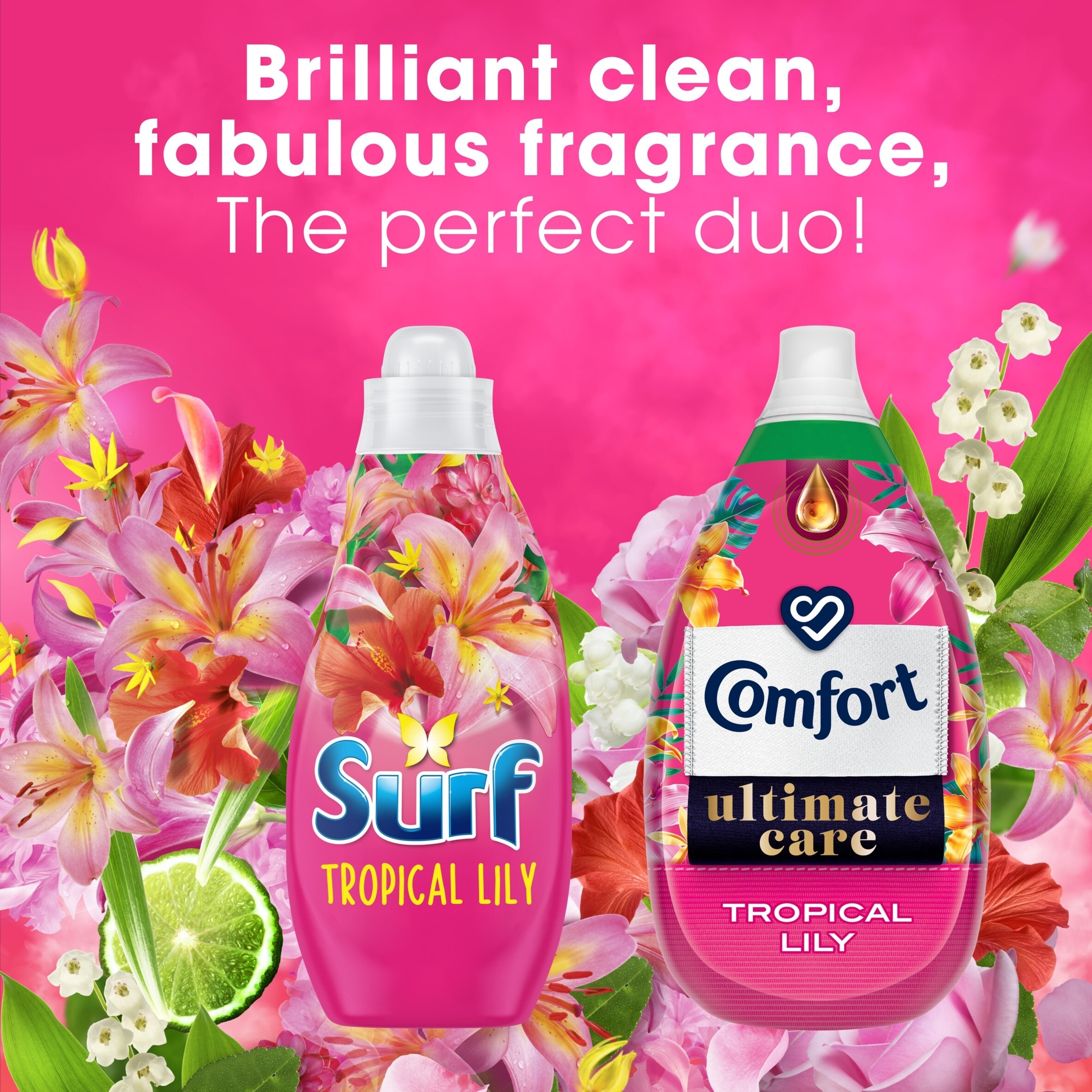 Surf Tropical Lily Liquid Laundry Detergent 24 Washes 648ml thumbnail 4