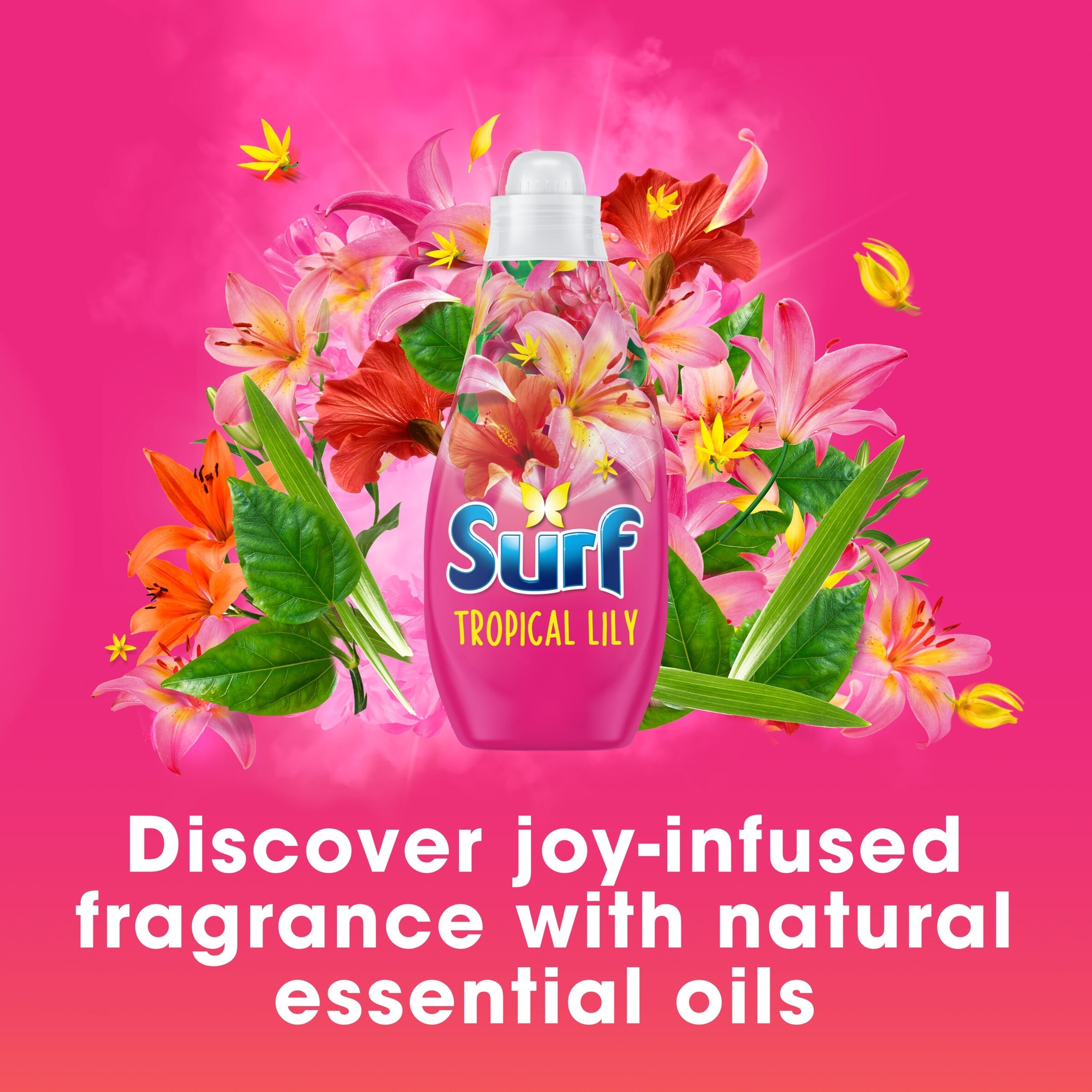 Surf Tropical Lily Liquid Laundry Detergent 24 Washes 648ml thumbnail 5
