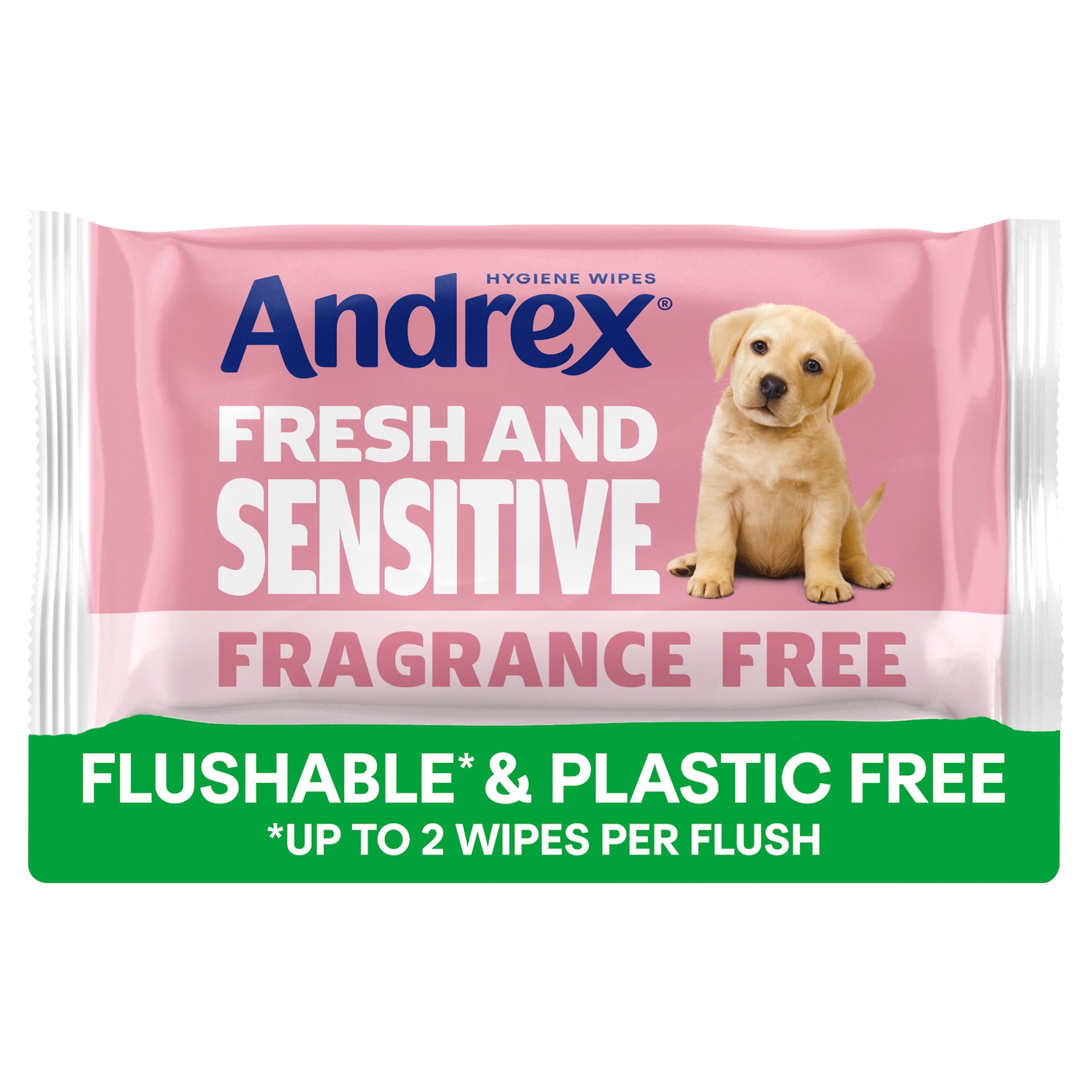 Andrex Fresh & Sensitive Moist Toilet Tissue Flushable* 30 Hygiene wipes