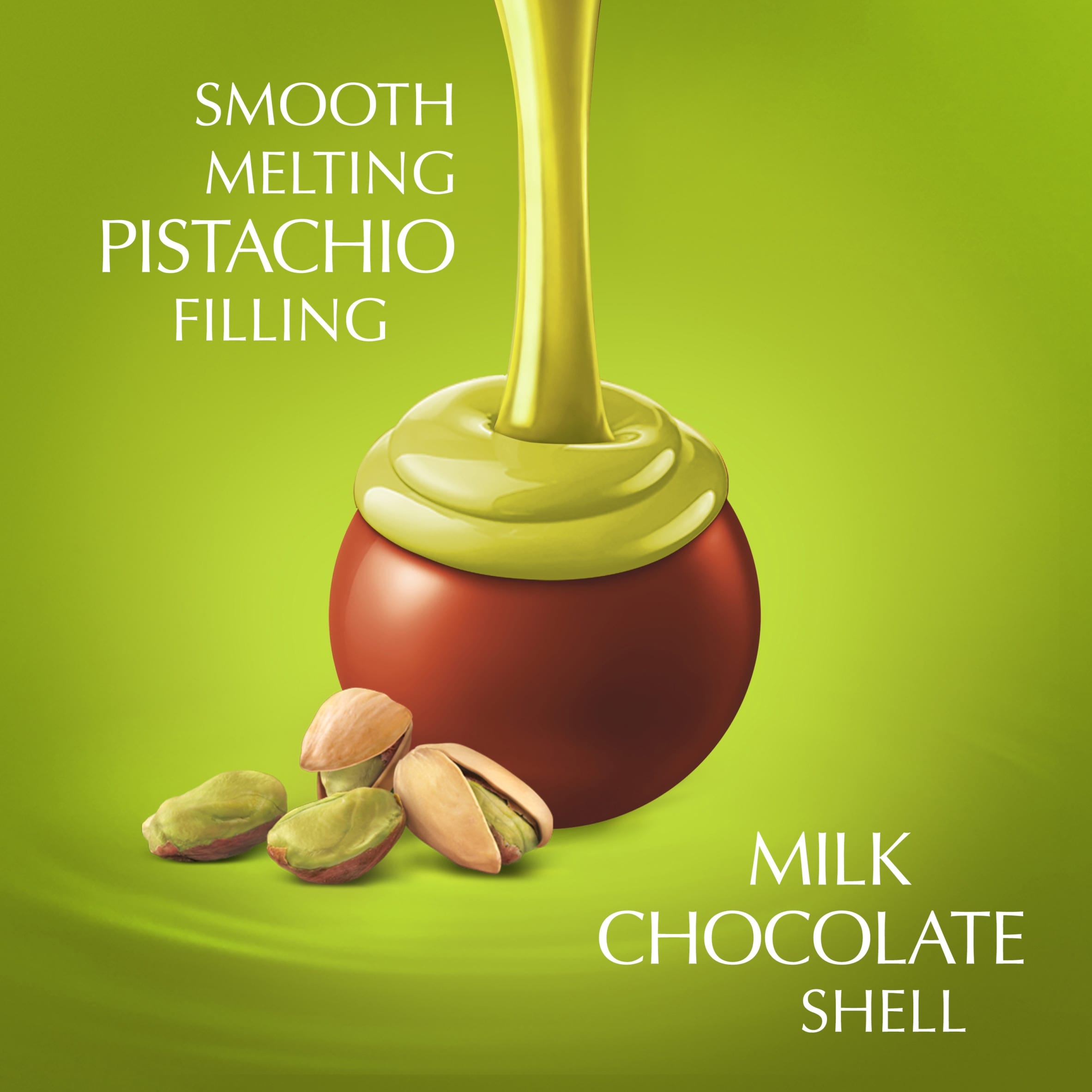 Lindt Lindor Pistachio Chocolate Truffles UK 200g thumbnail 2