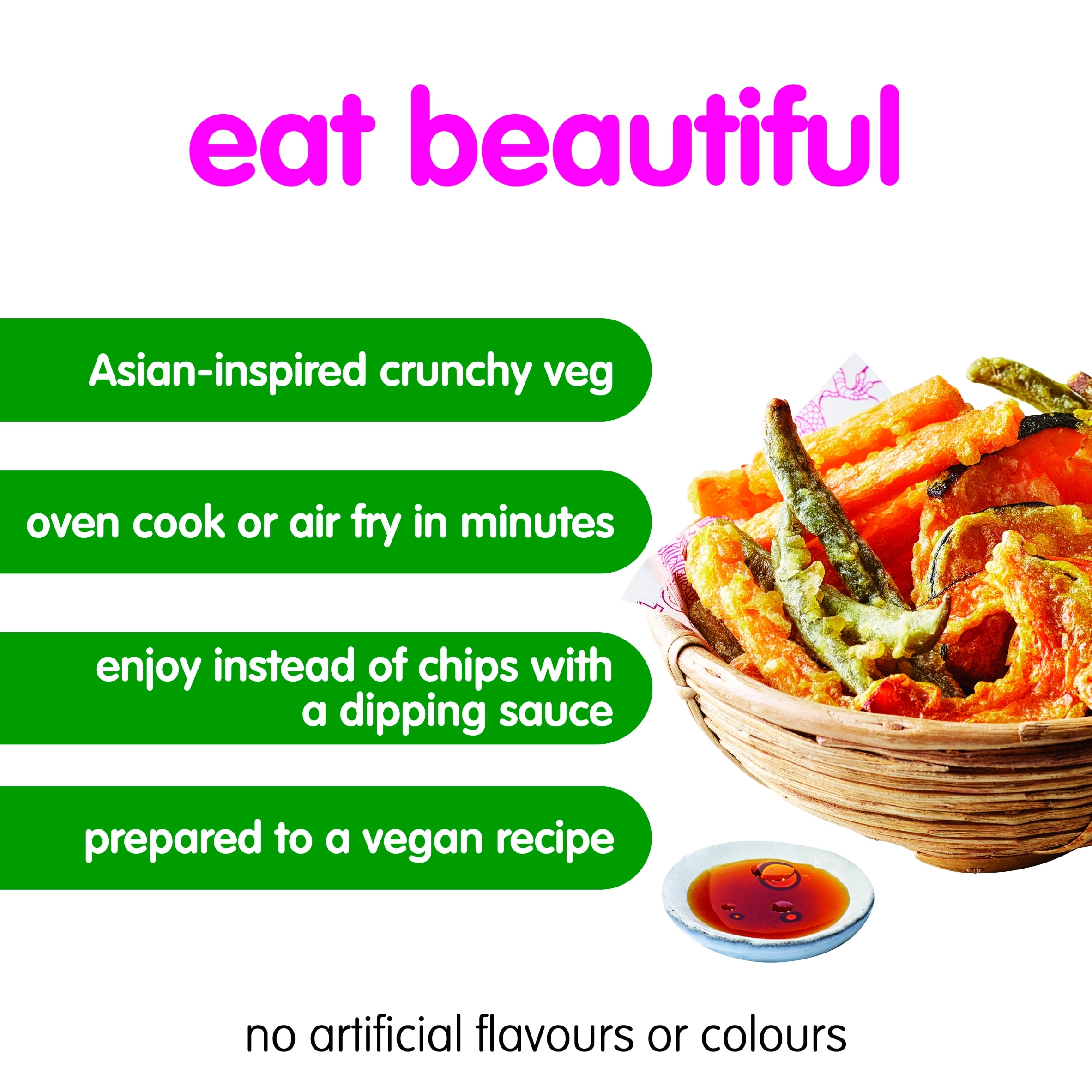 itsu vegetable tempura fries 350g thumbnail 2