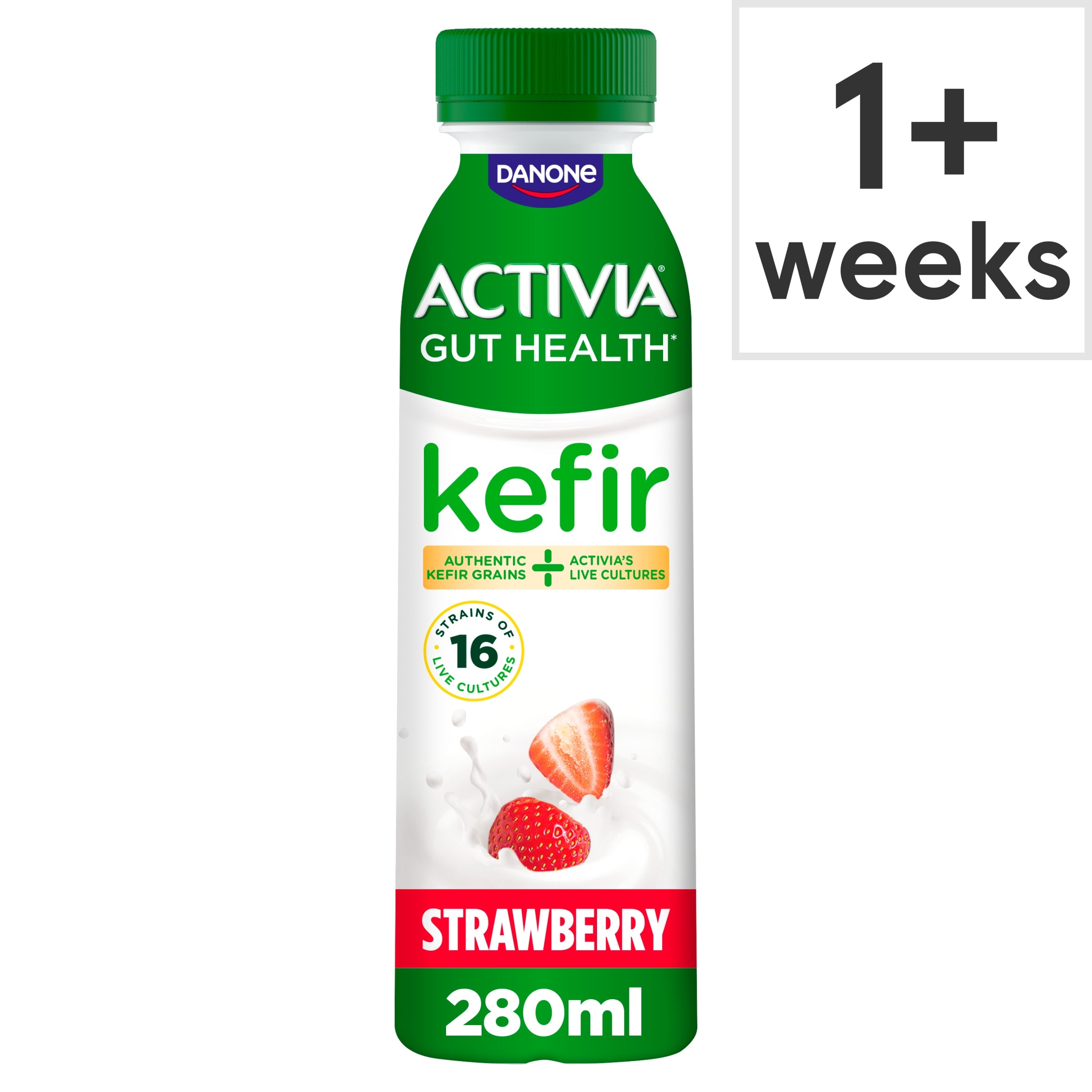 Activia Kefir Strawberry Gut Health Yoghurt Drink