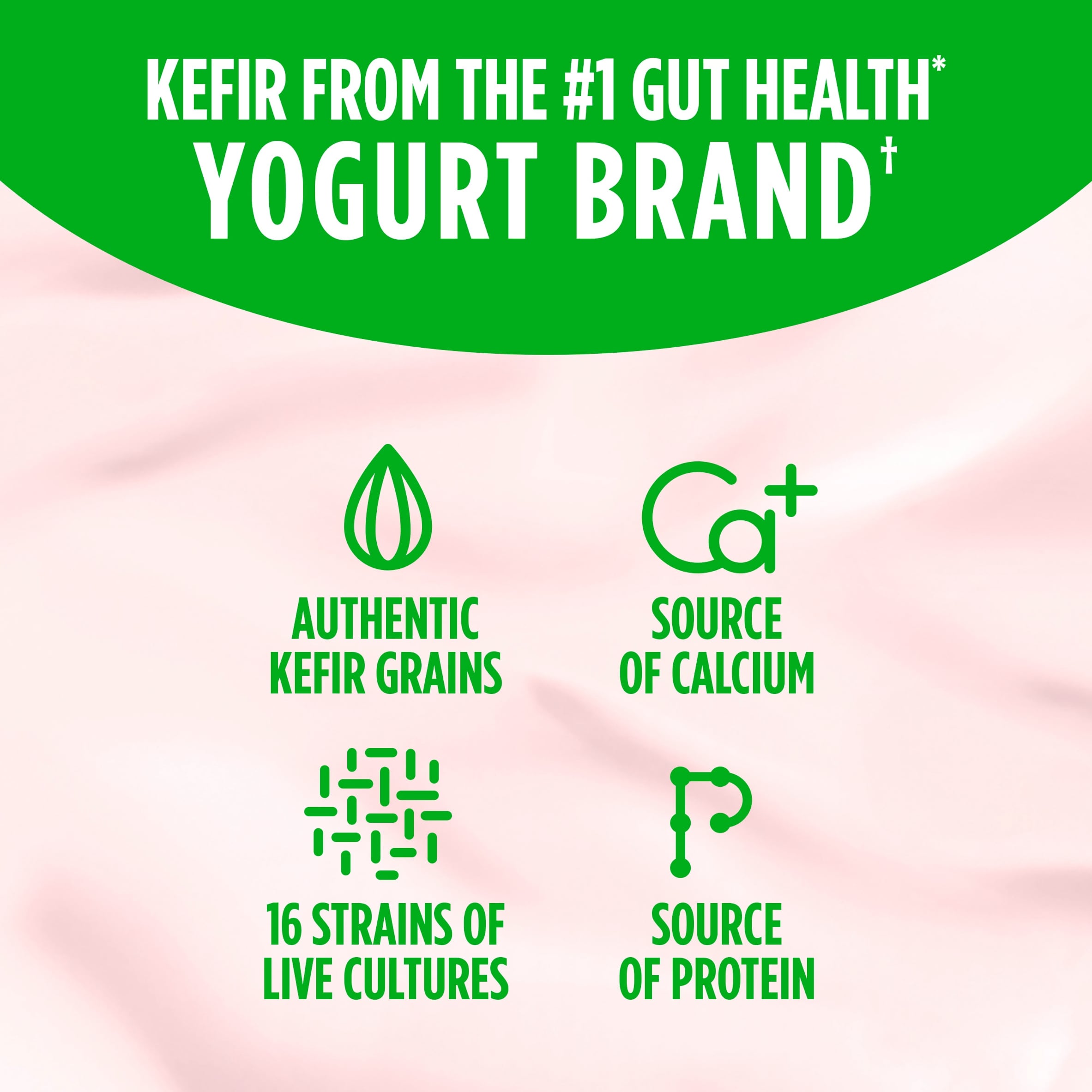 Activia Kefir Strawberry Gut Health Yoghurt Drink 280ml thumbnail 3