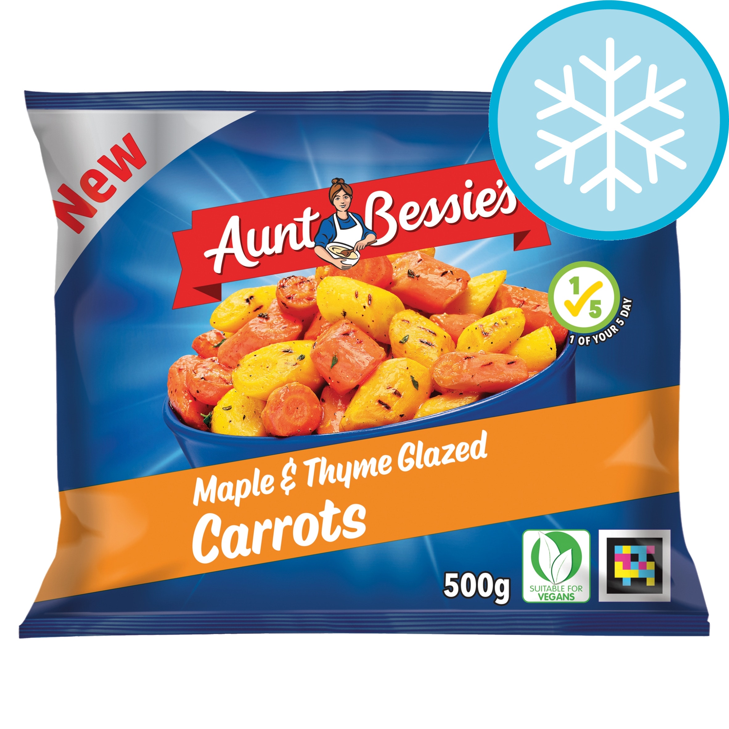 Aunt Bessie's Maple & Thyme Glazed Carrots