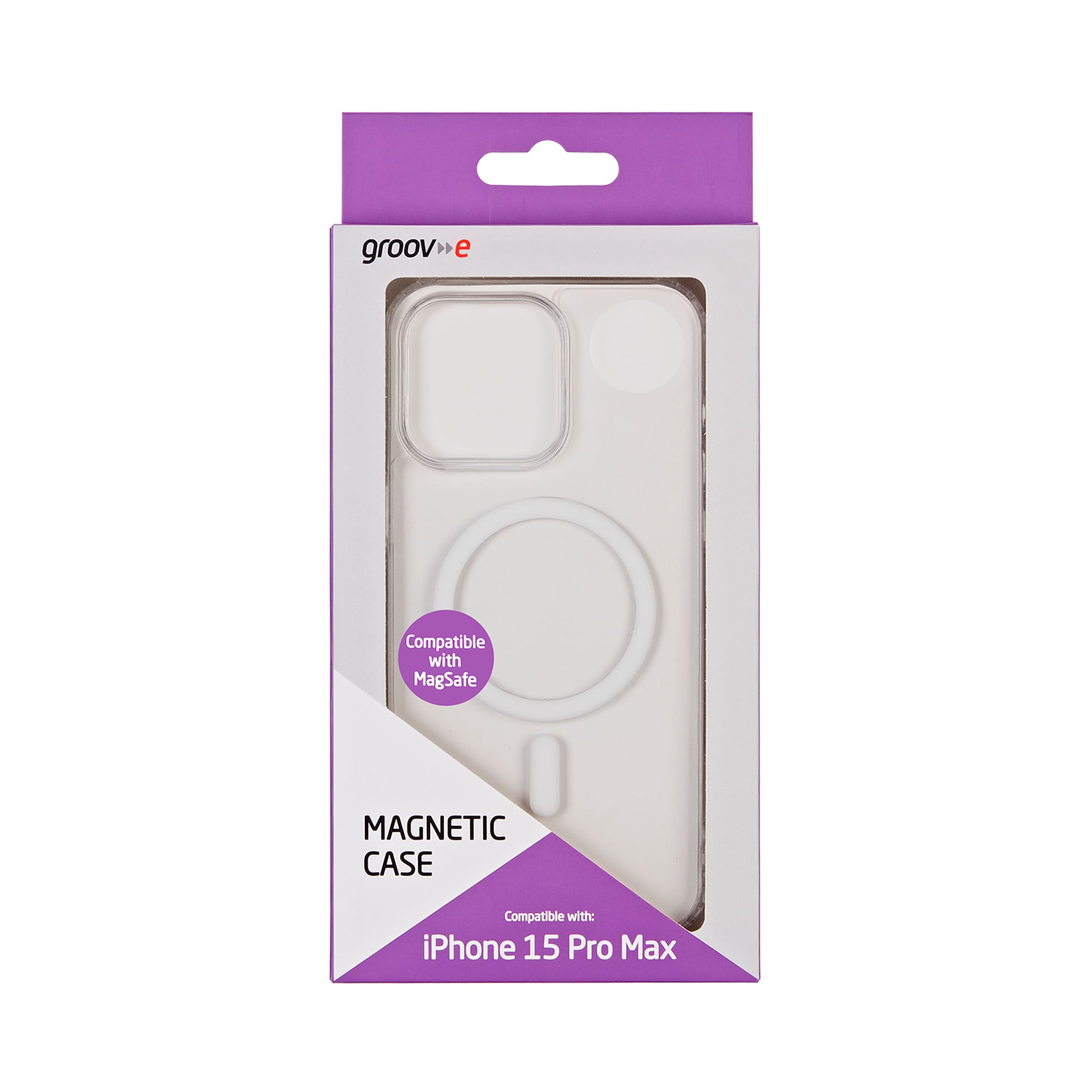 Groov-e iPhone 15 Pro Max Magnetic MagSafe Compatible Case