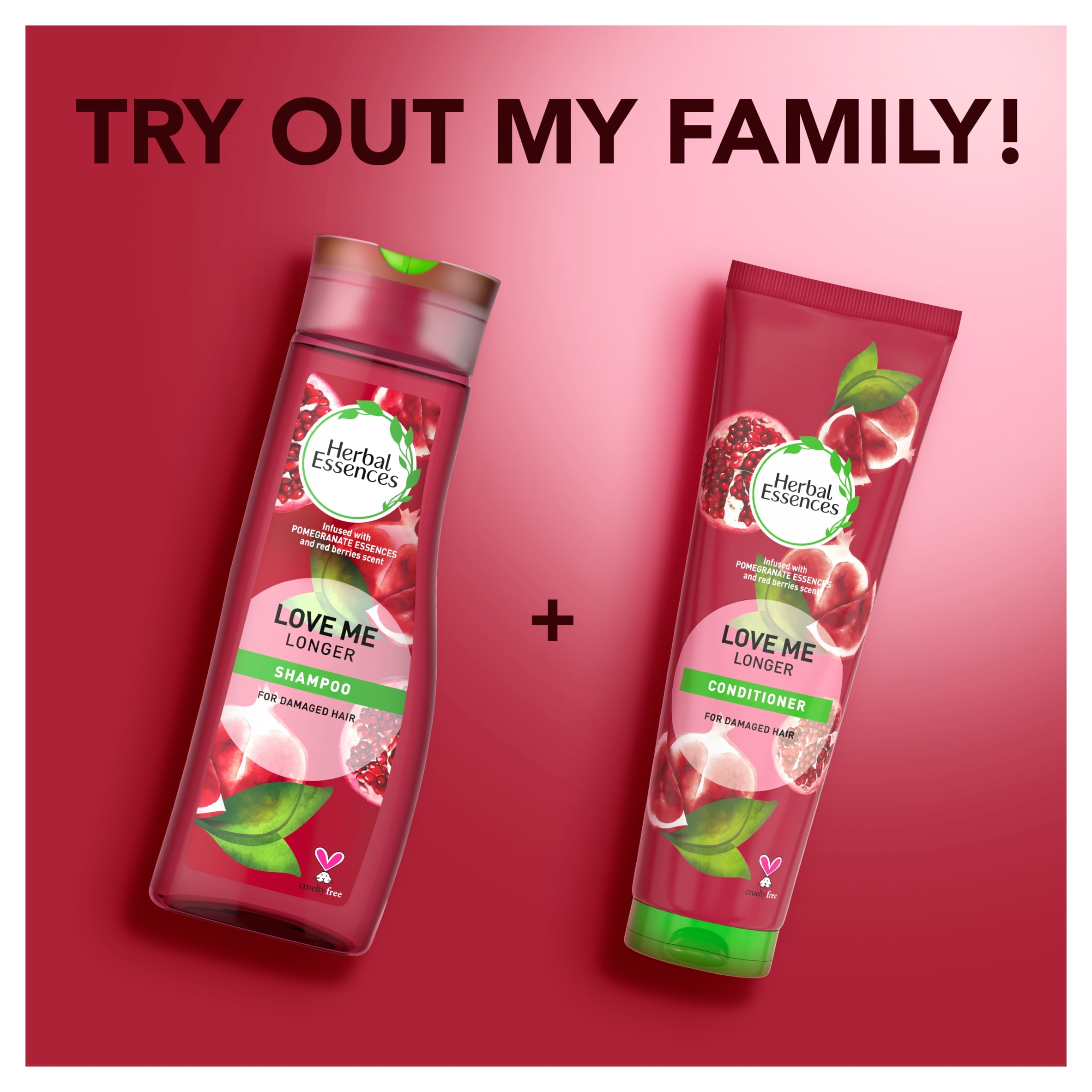 Herbal Essences Love Me Longer Conditioner - Pomegranate Essence 275ml thumbnail 5
