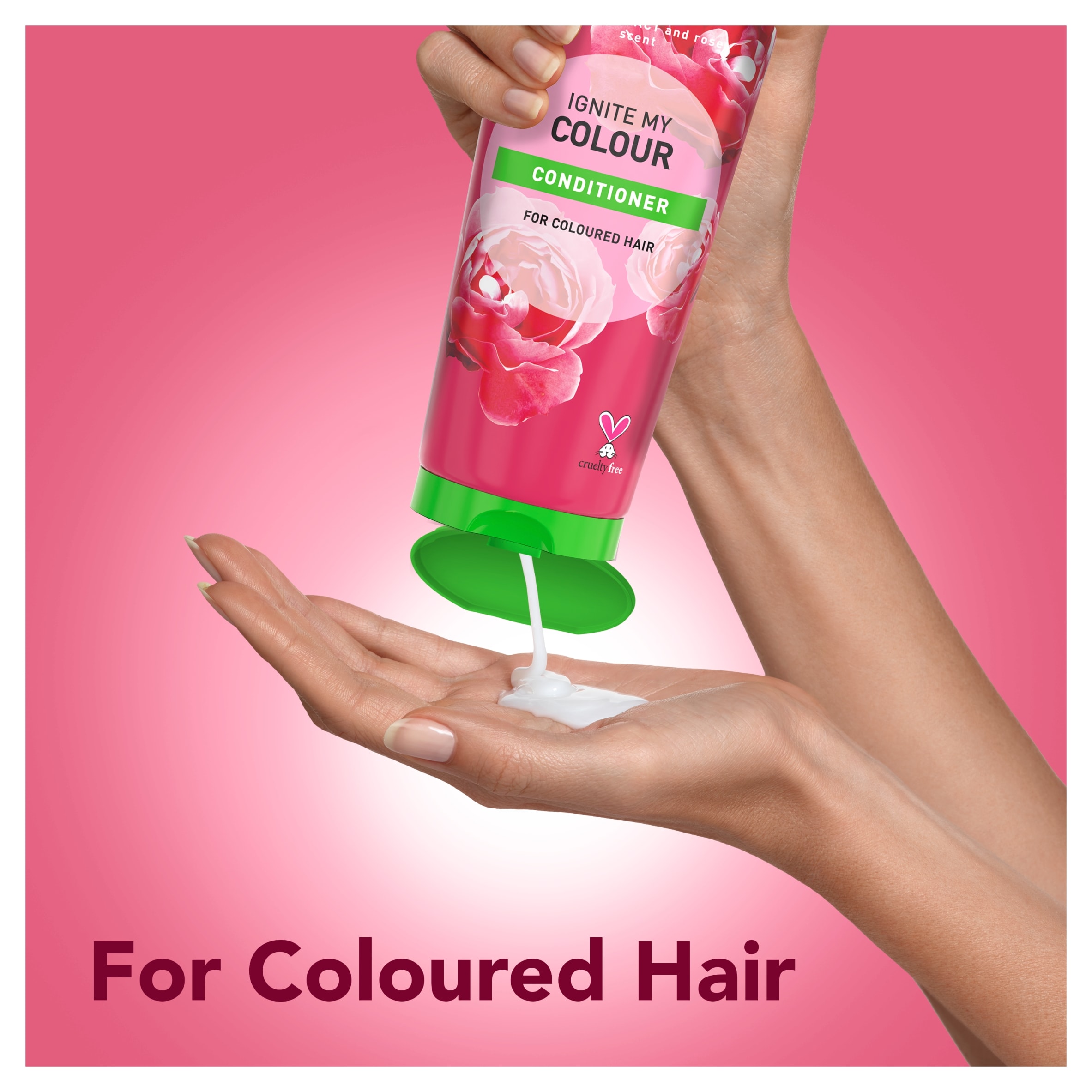 Herbal Essences Ignite My Colour Conditioner Rose 275ml thumbnail 4