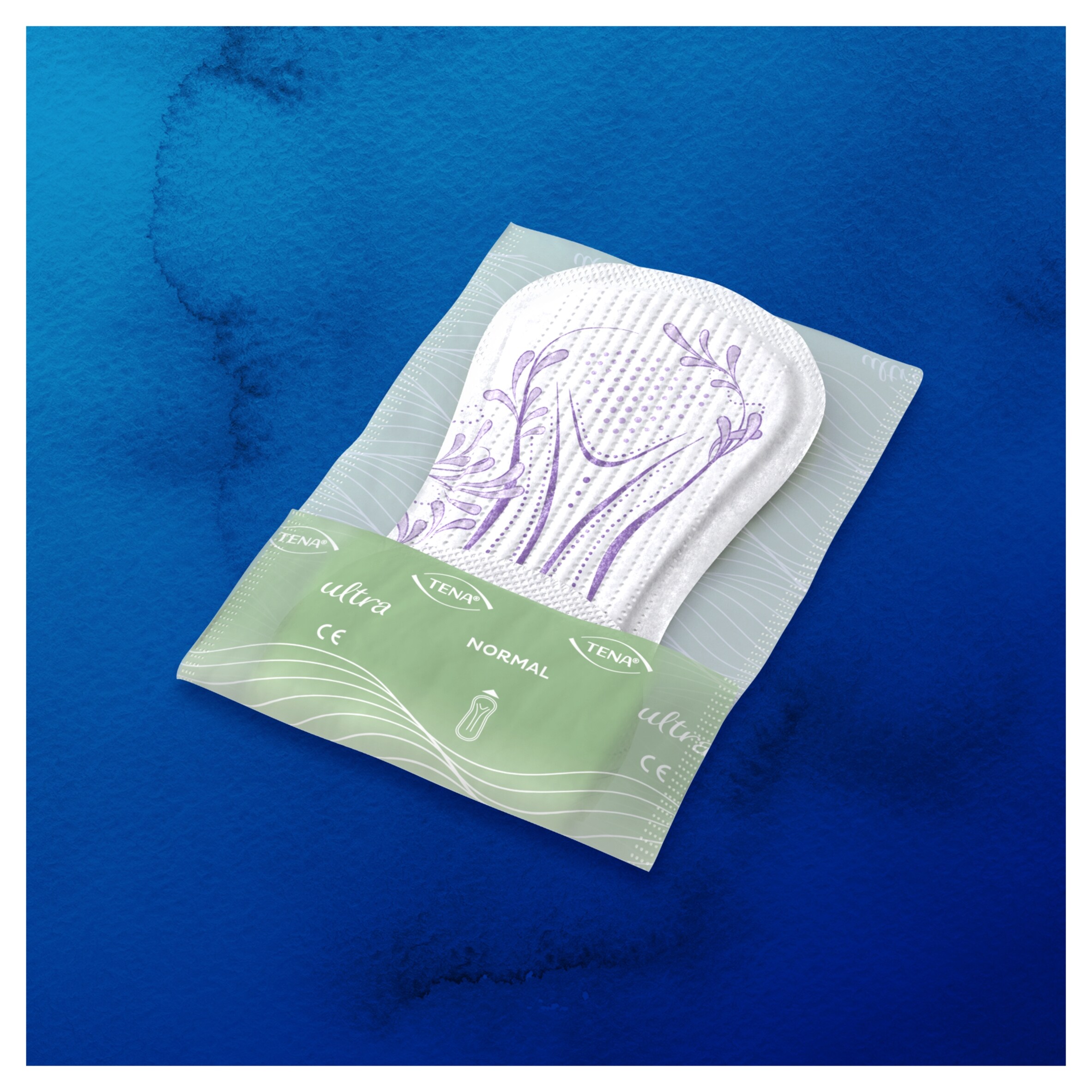 TENA Discreet Ultra Normal Thin Incontinence Pads 16 Pack thumbnail 3