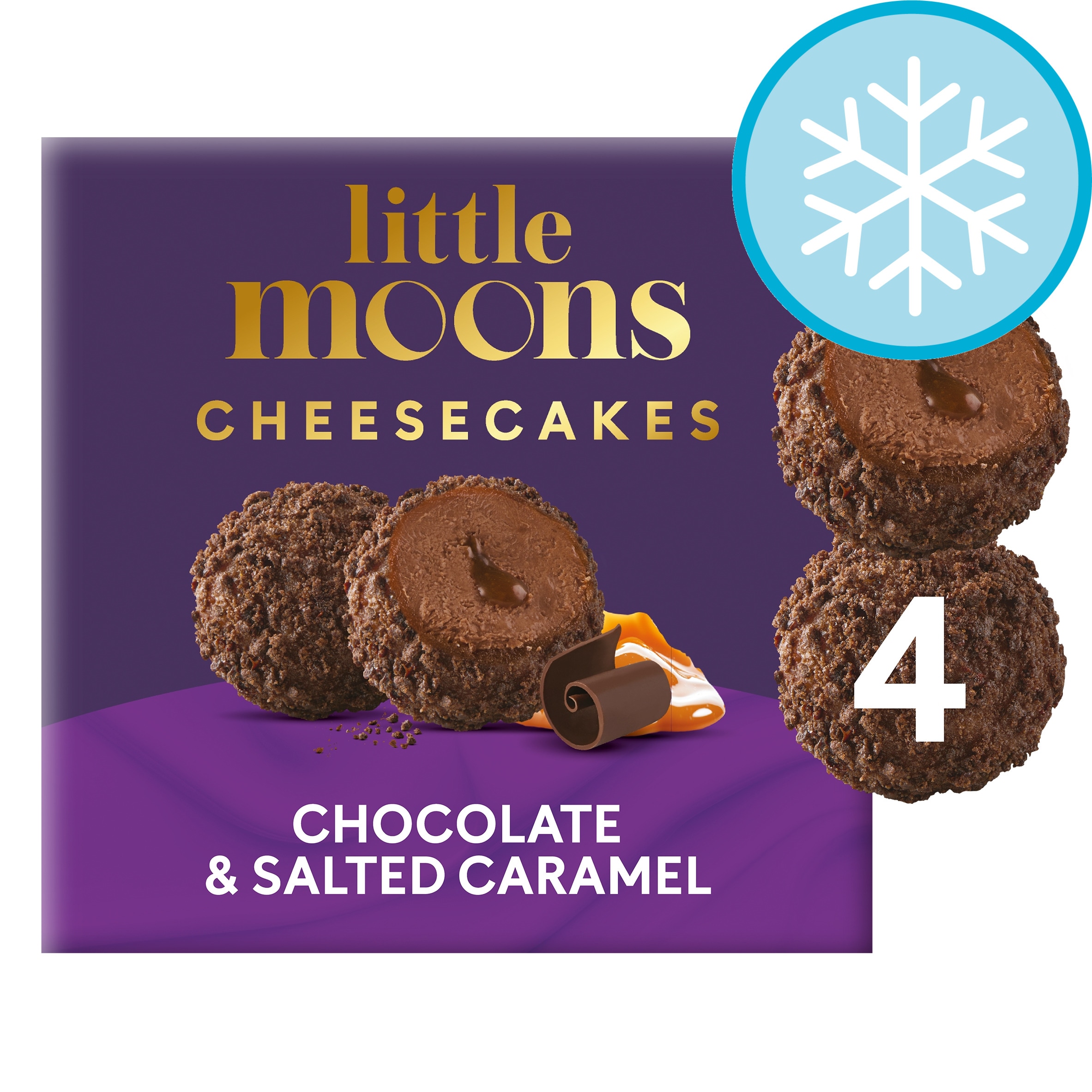 Little Moons Chocolate & Salted Caramel Mochi Cheesecakes