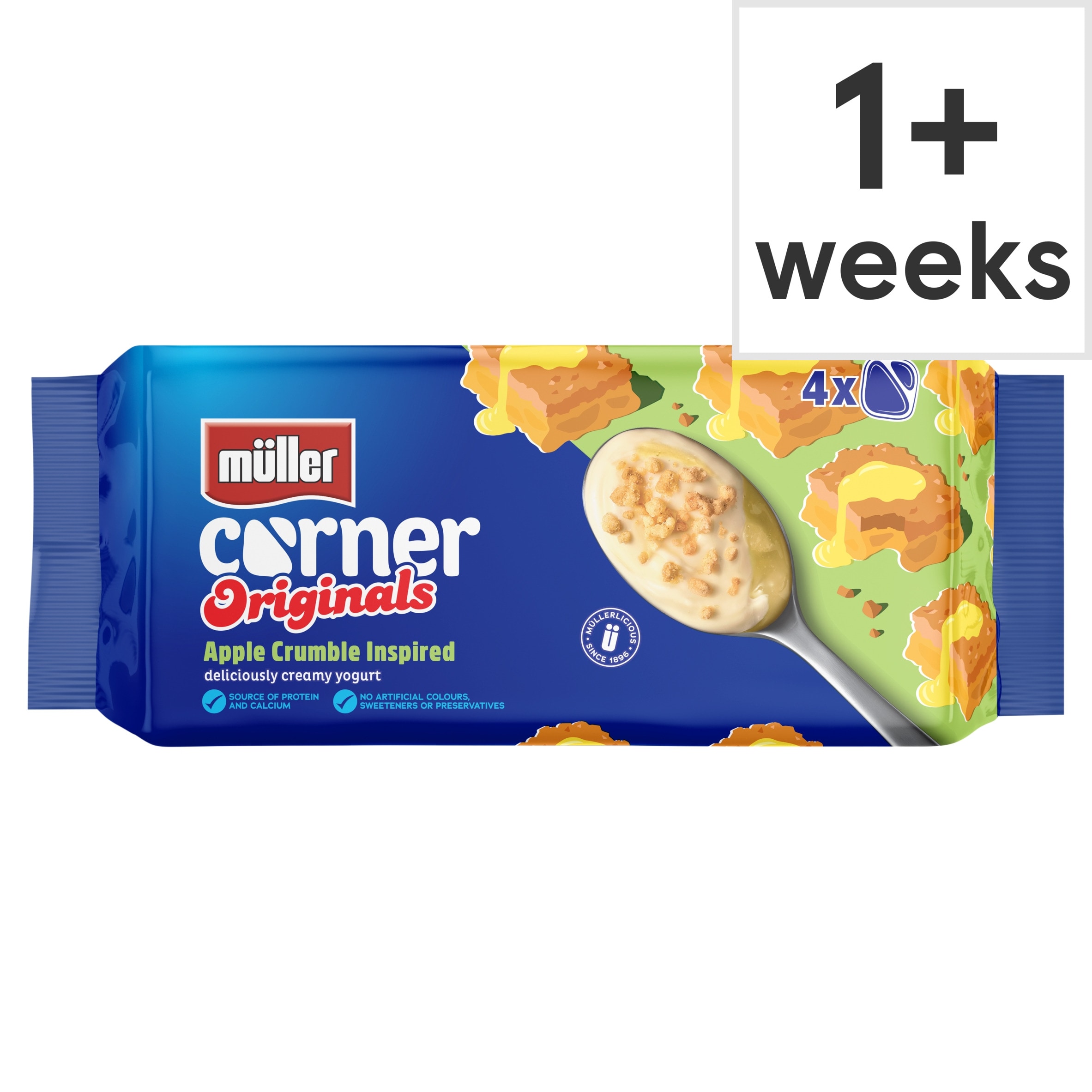 Muller Corner Originals Apple Crumble Yogurts