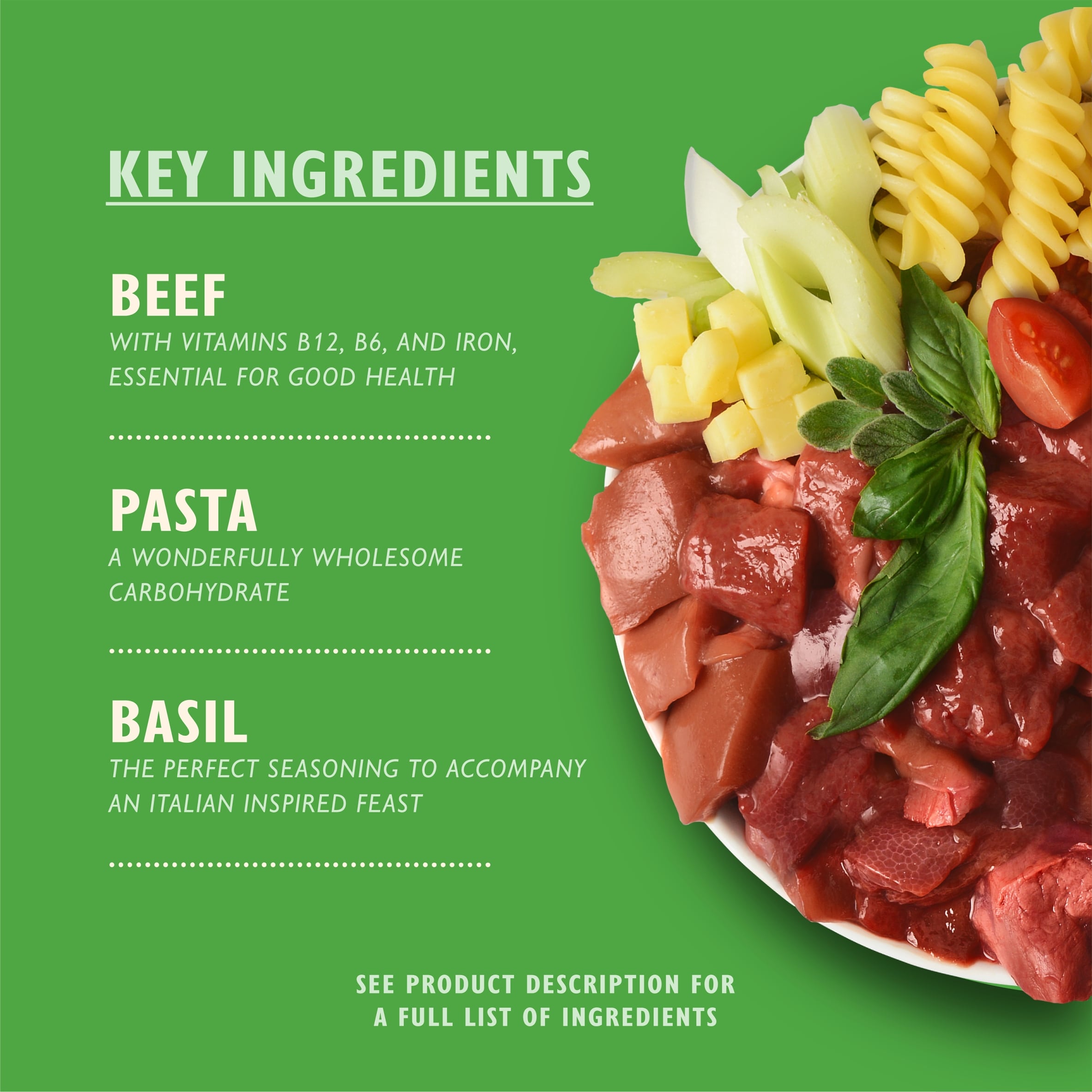 Lily's Kitchen Pasta al Ragu with Beef, Oregano & Basil Dog Food 400g thumbnail 2