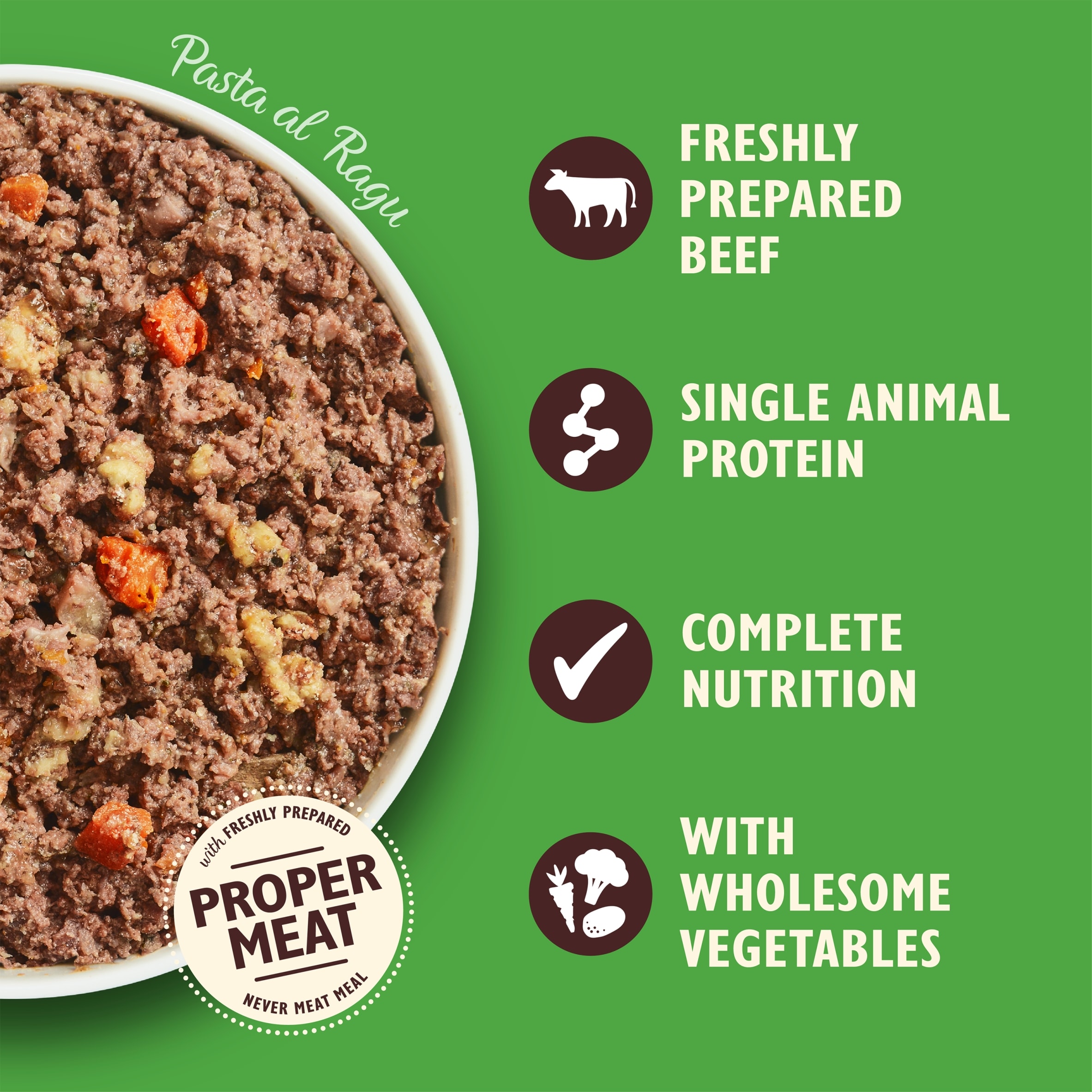 Lily's Kitchen Pasta al Ragu with Beef, Oregano & Basil Dog Food 400g thumbnail 3