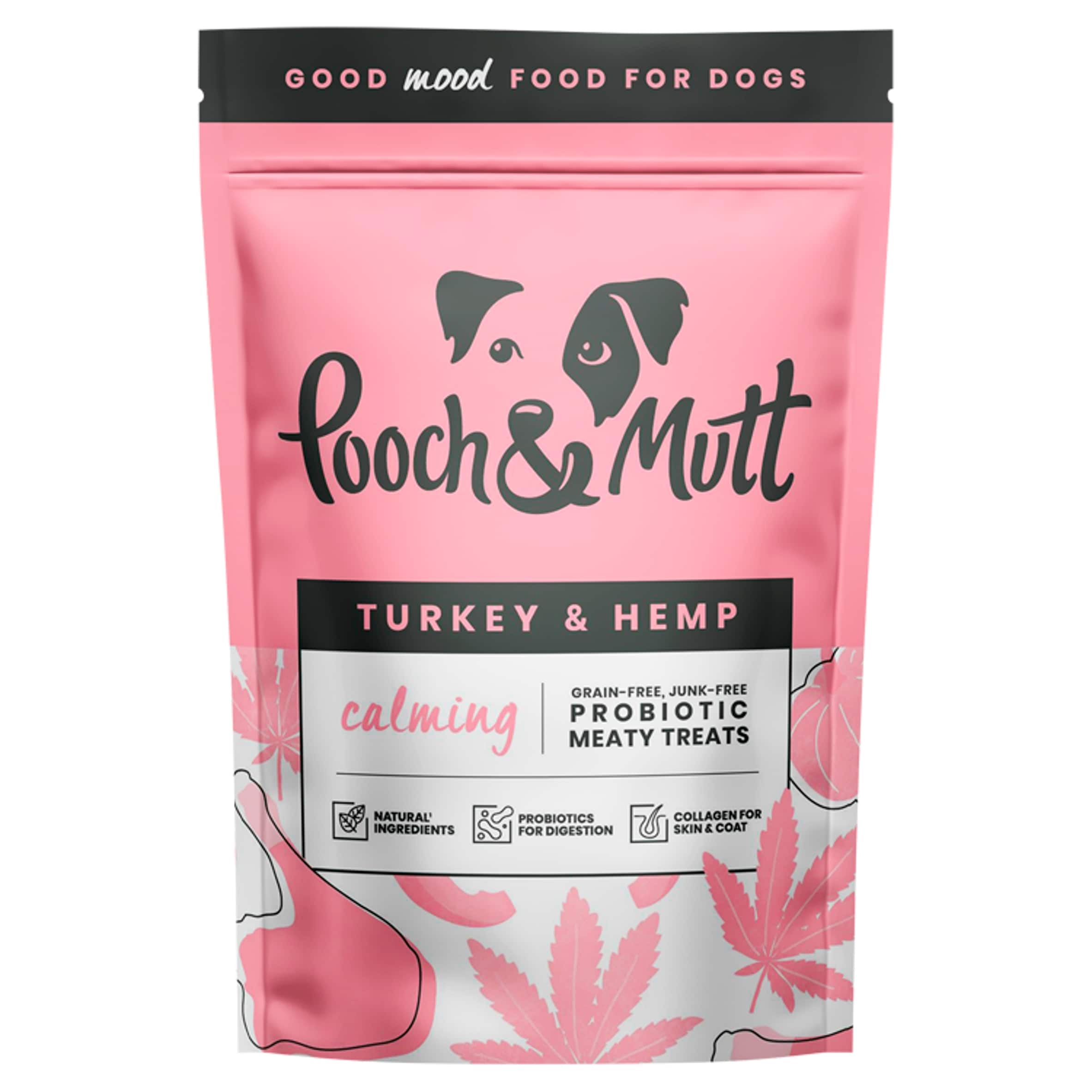 Pooch & Mutt Turkey and Hemp Calming Meaty Dog Treats