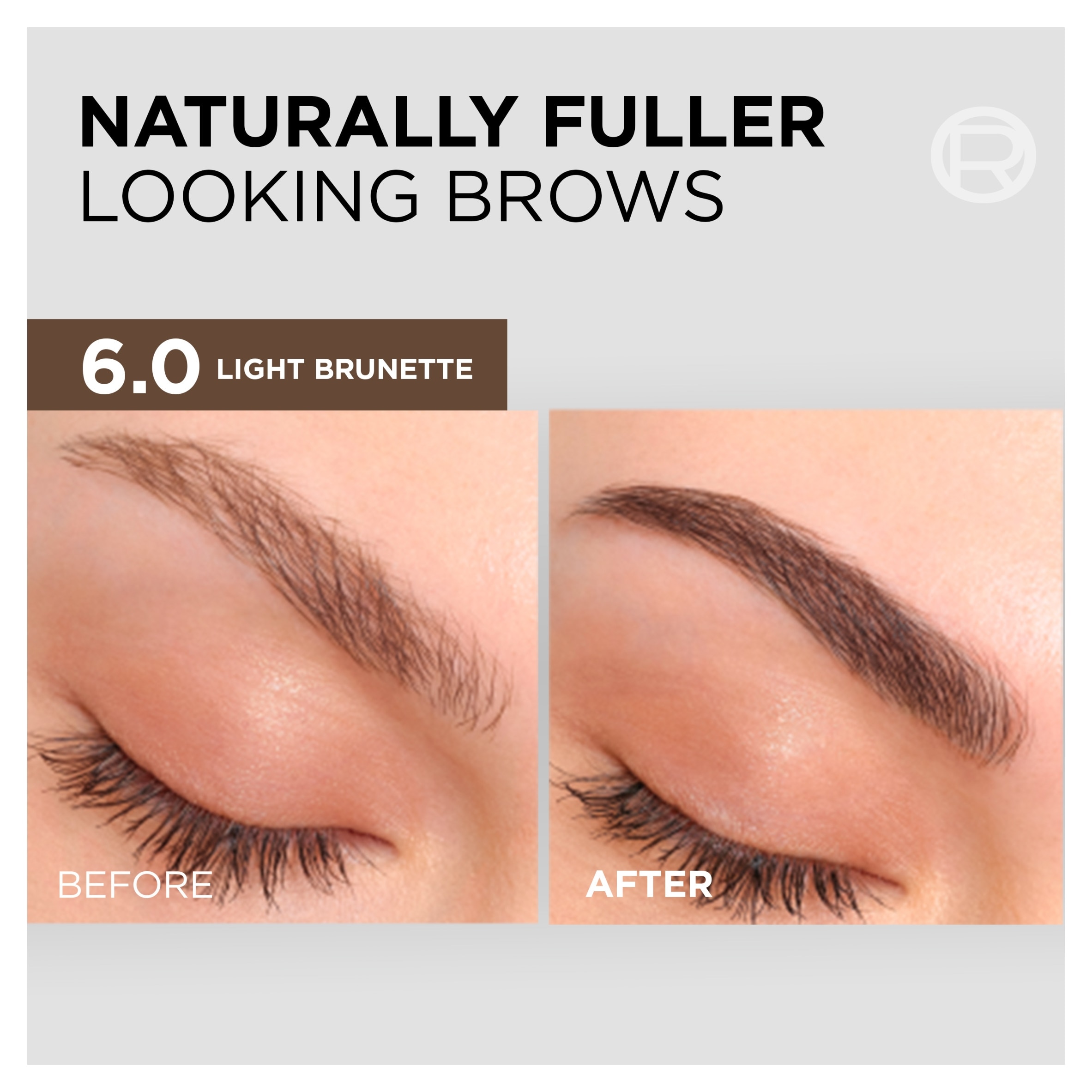 L'Oreal Paris Semi-Permanent Eyebrow Tint - 6.0 Light Brunette thumbnail 3