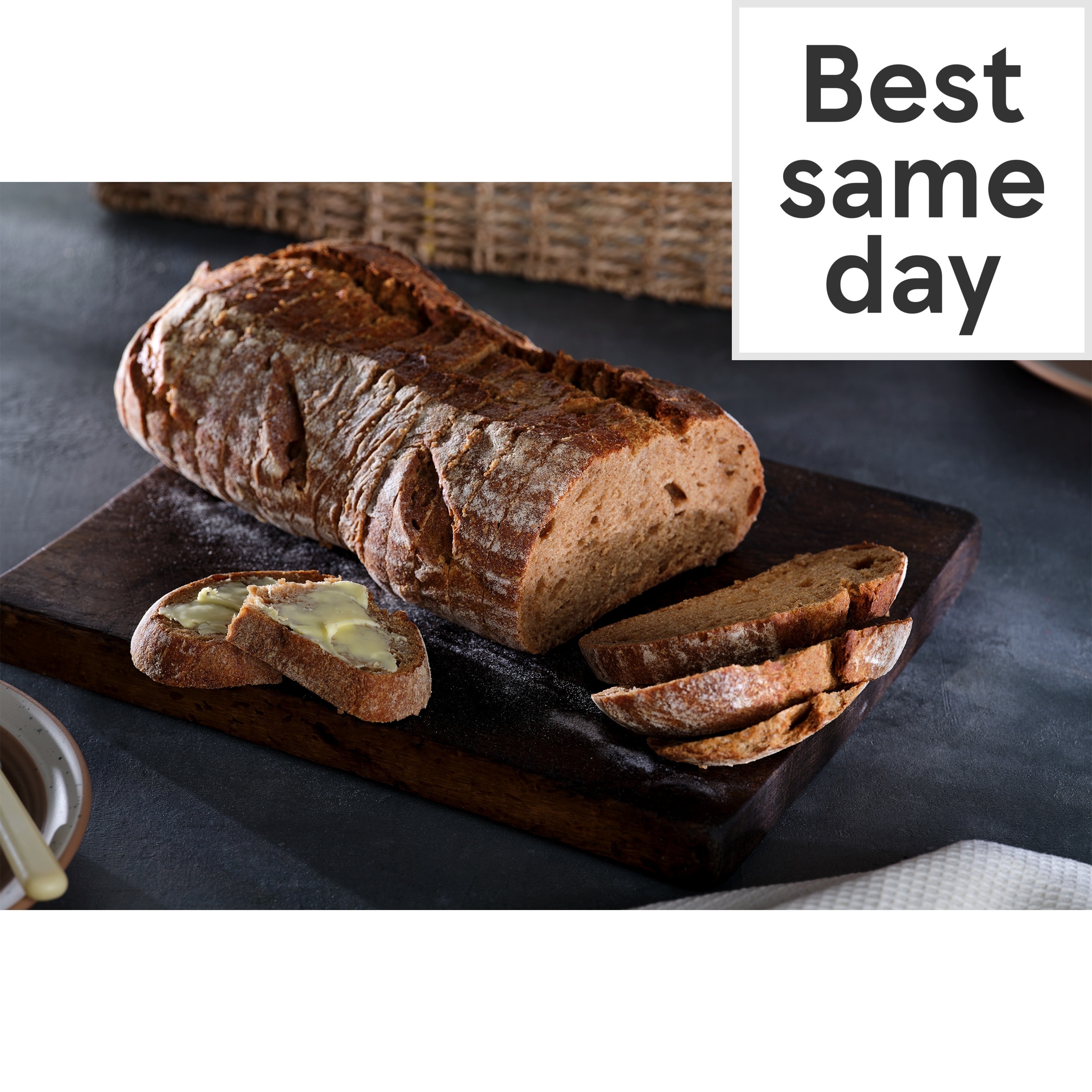 Tesco Finest Spelt and Rye Sliced Loaf 800G