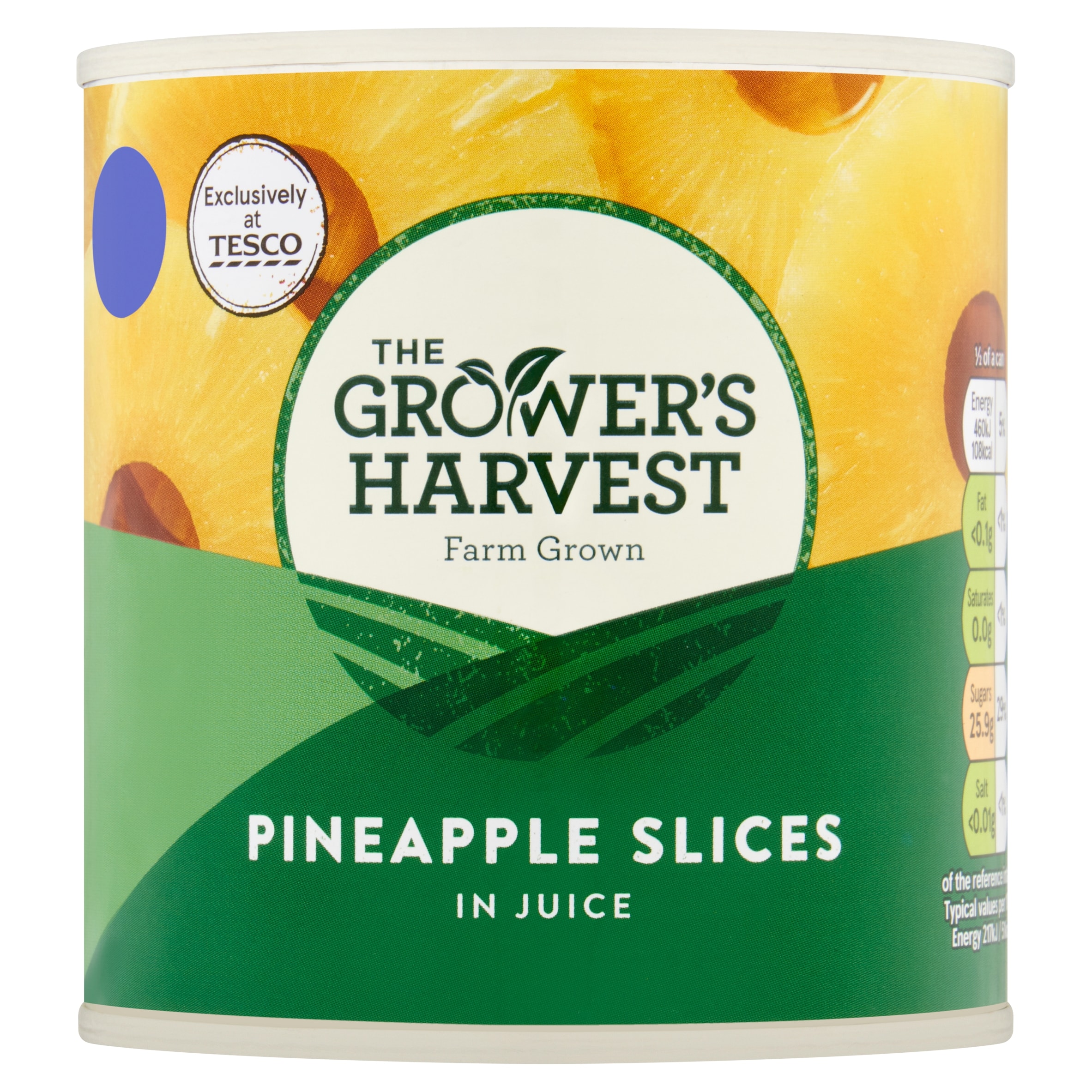 Grower's Harvest pineapple slices in juice 425g