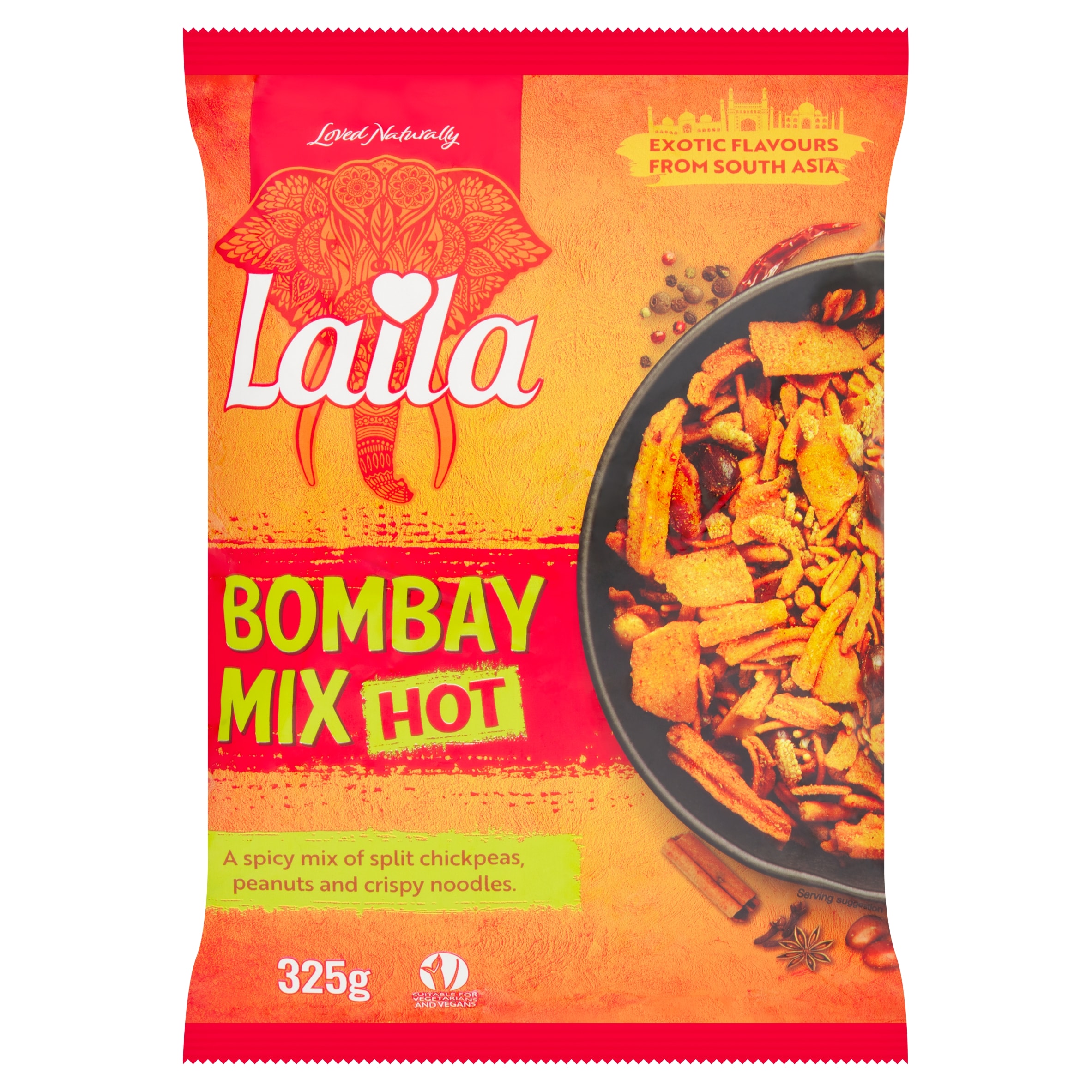 Laila Hot Bombay Mix 325g