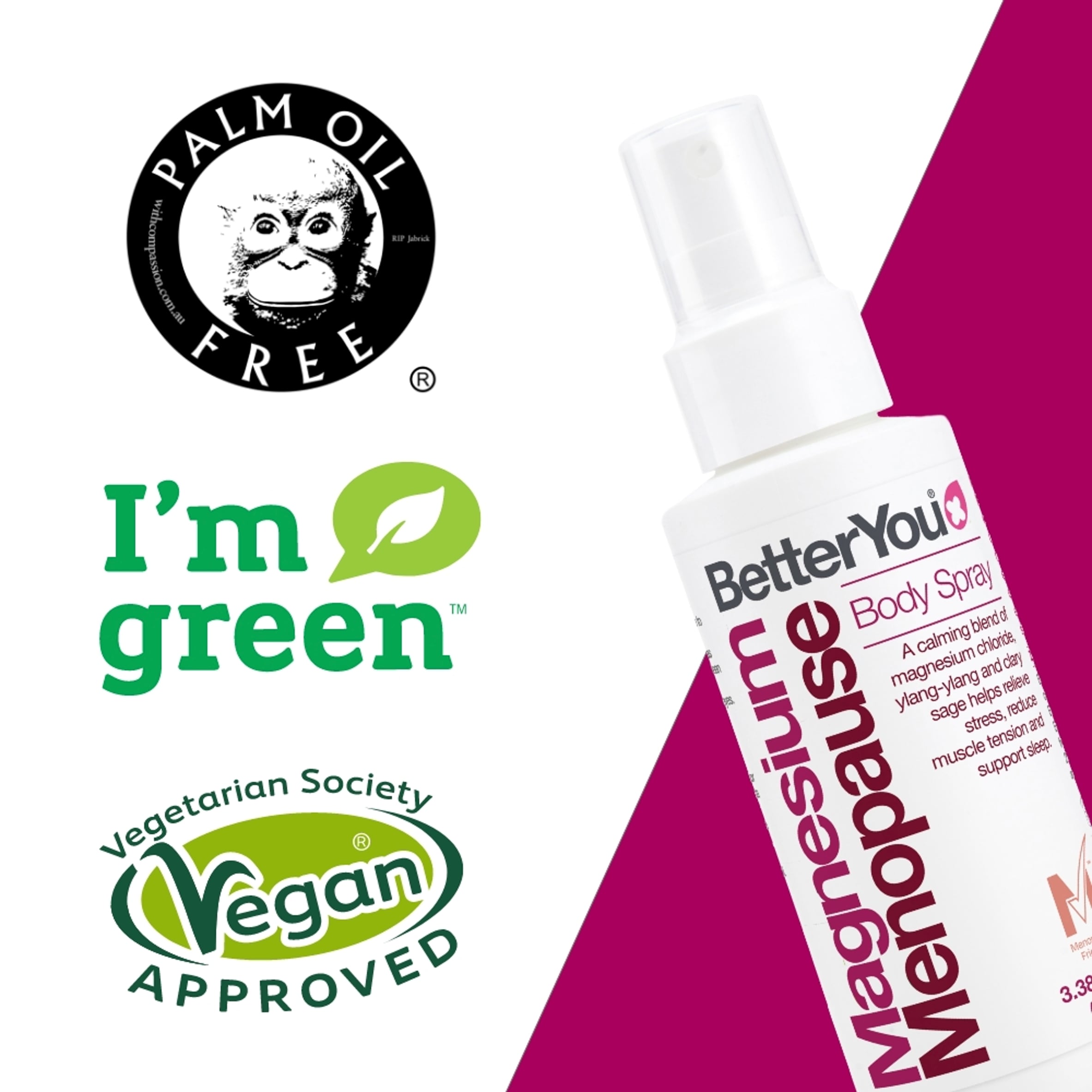 BetterYou Magnesium Menopause Body Spray 100ml thumbnail 4