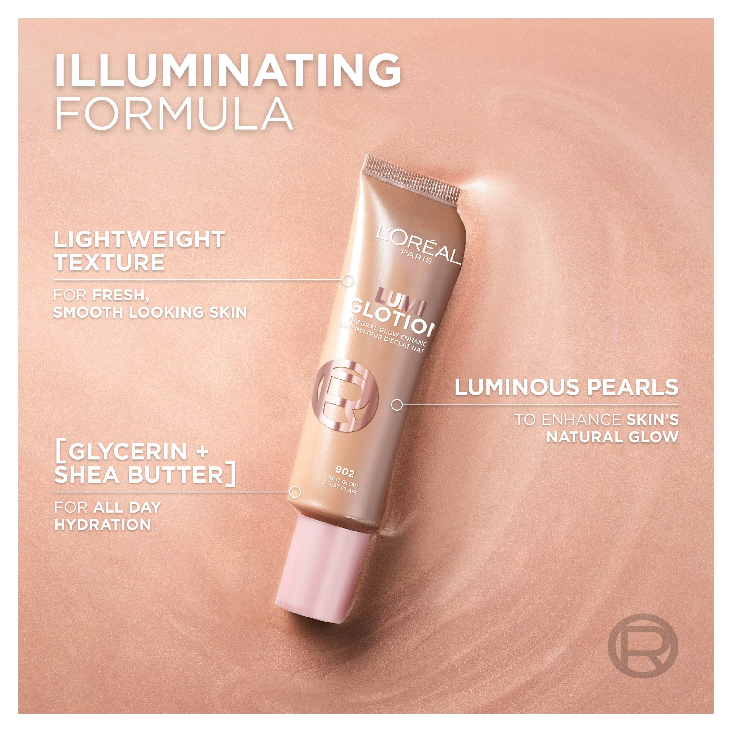 L'Oreal Paris Lumi Glotion 903 Medium Glow 40ml thumbnail 3