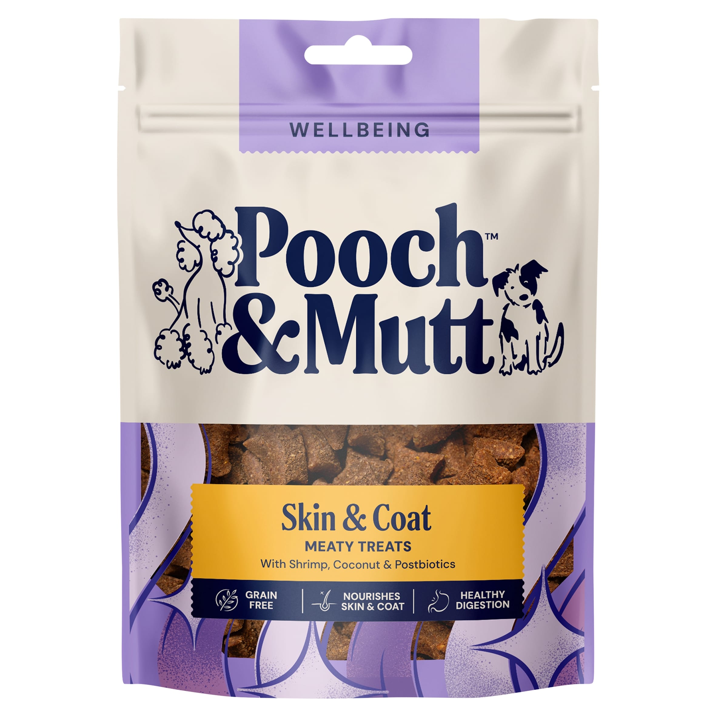 Pooch & Mutt Probiotic Meaty Dog Treats - Shrimp & Coconut 120g thumbnail 2