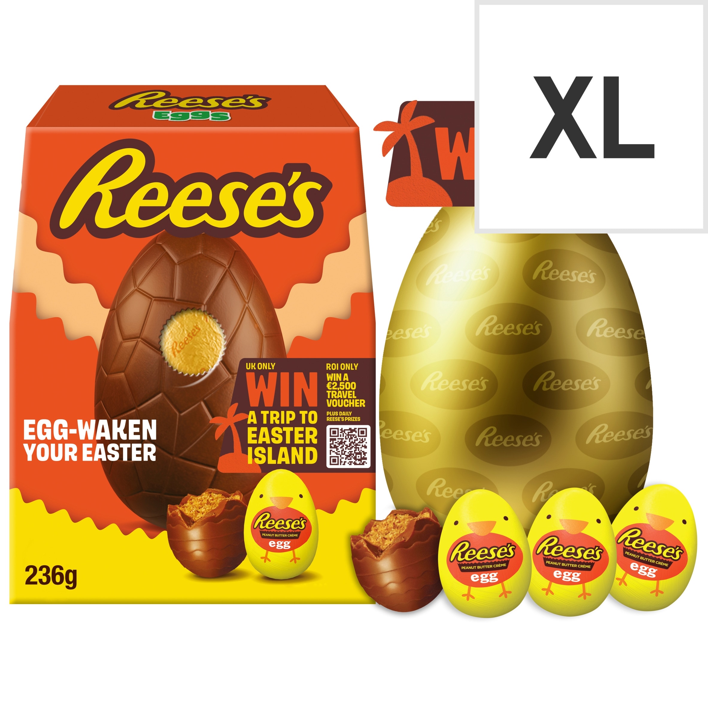 Reese's Milk Chocolate and Peanut Butter Creme Eggs 236g