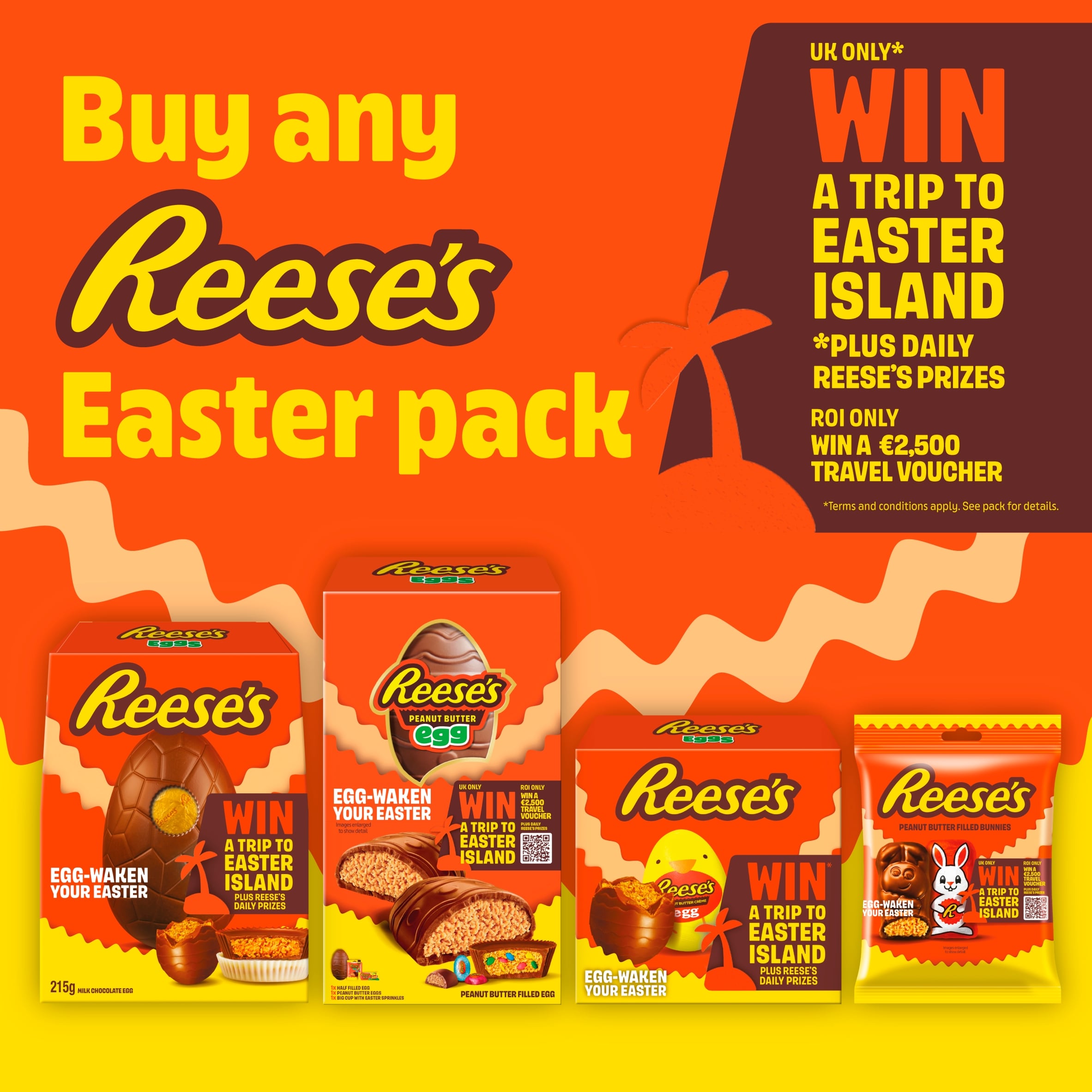 Reese's Milk Chocolate and Peanut Butter Creme Eggs 236g thumbnail 3