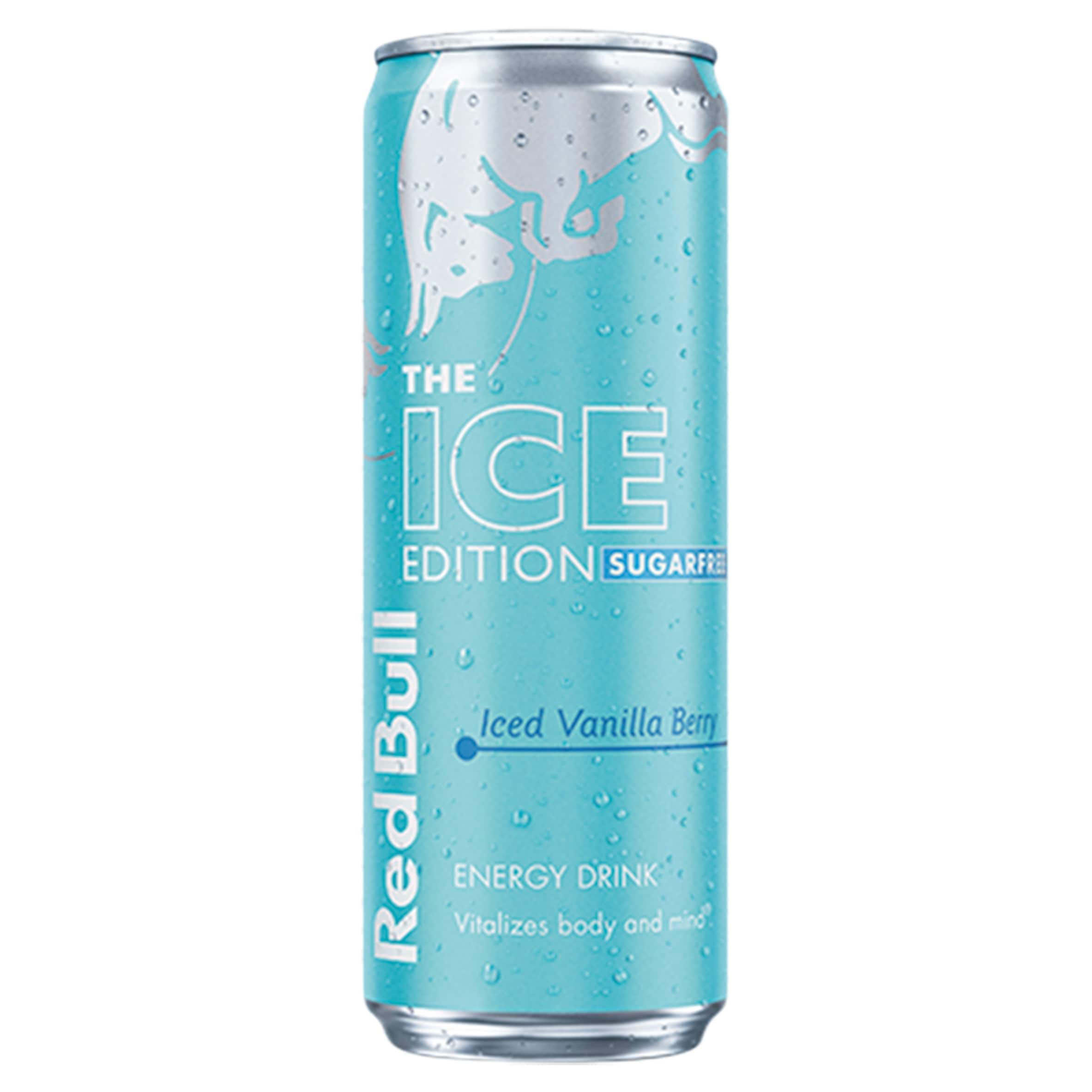 Red Bull Sugar Free The Winter Edition Vanilla Iced Berry Energy Drink 355ml