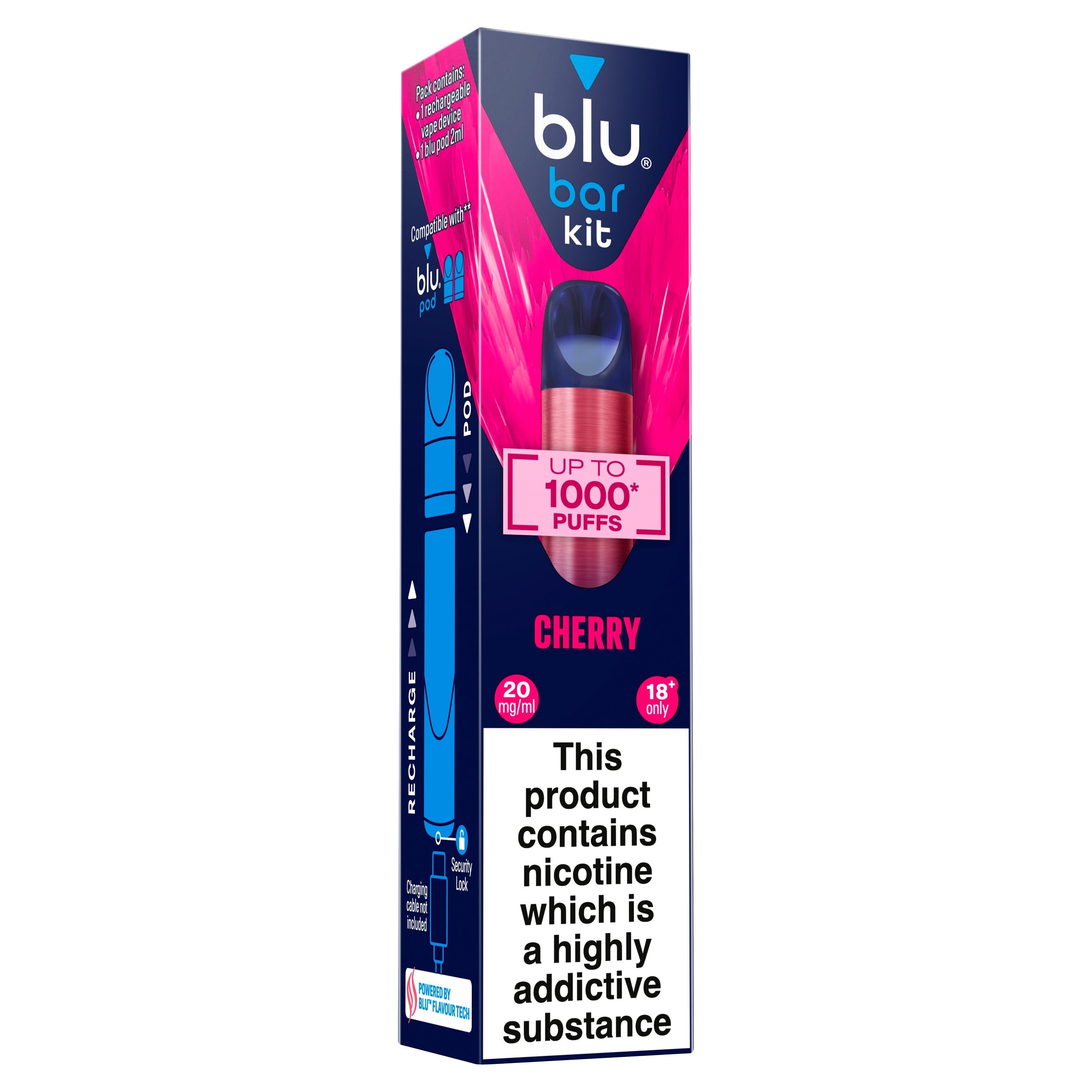 blu bar kit Cherry 20mg/ml thumbnail 2