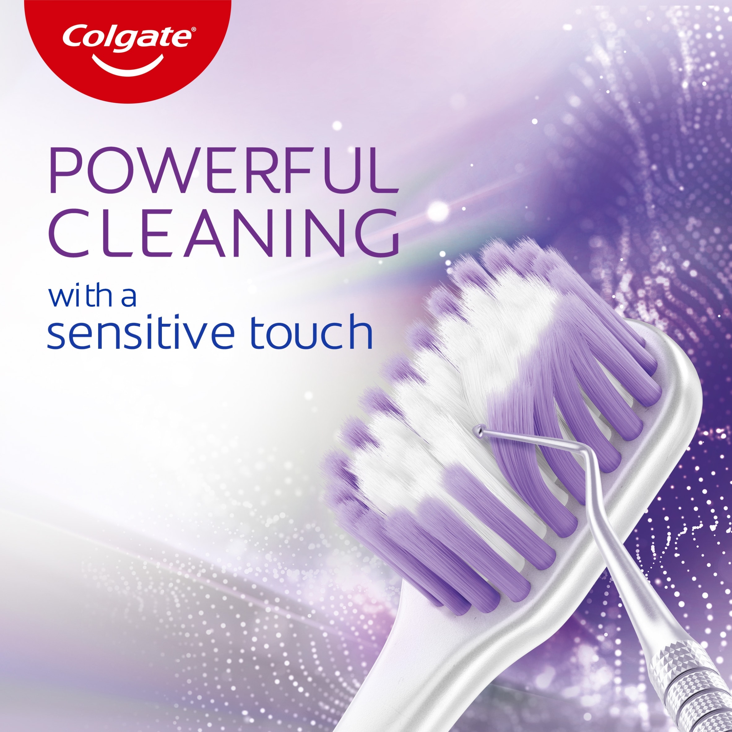 Colgate Gentle Clean Sensitive Soft Manual Toothbrush 1 Pack thumbnail 2