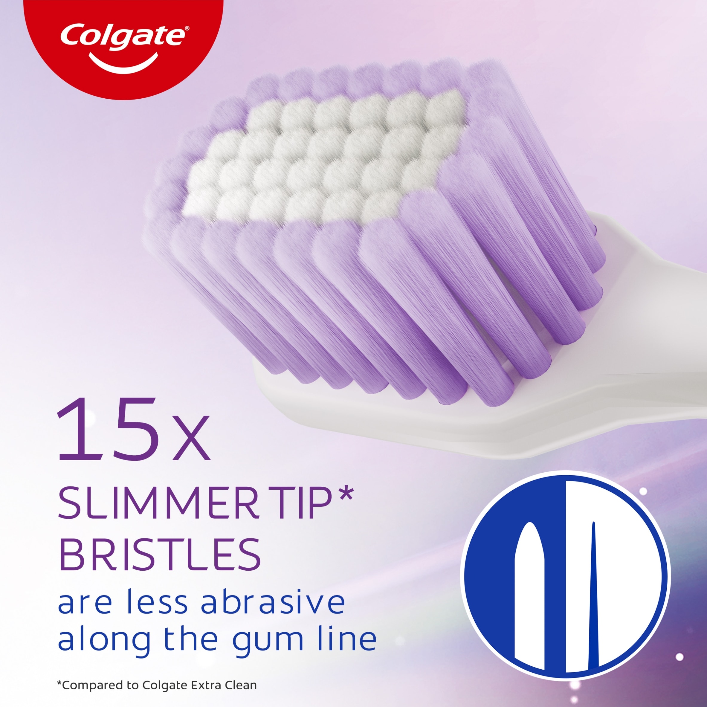 Colgate Gentle Clean Sensitive Soft Manual Toothbrush 1 Pack thumbnail 3