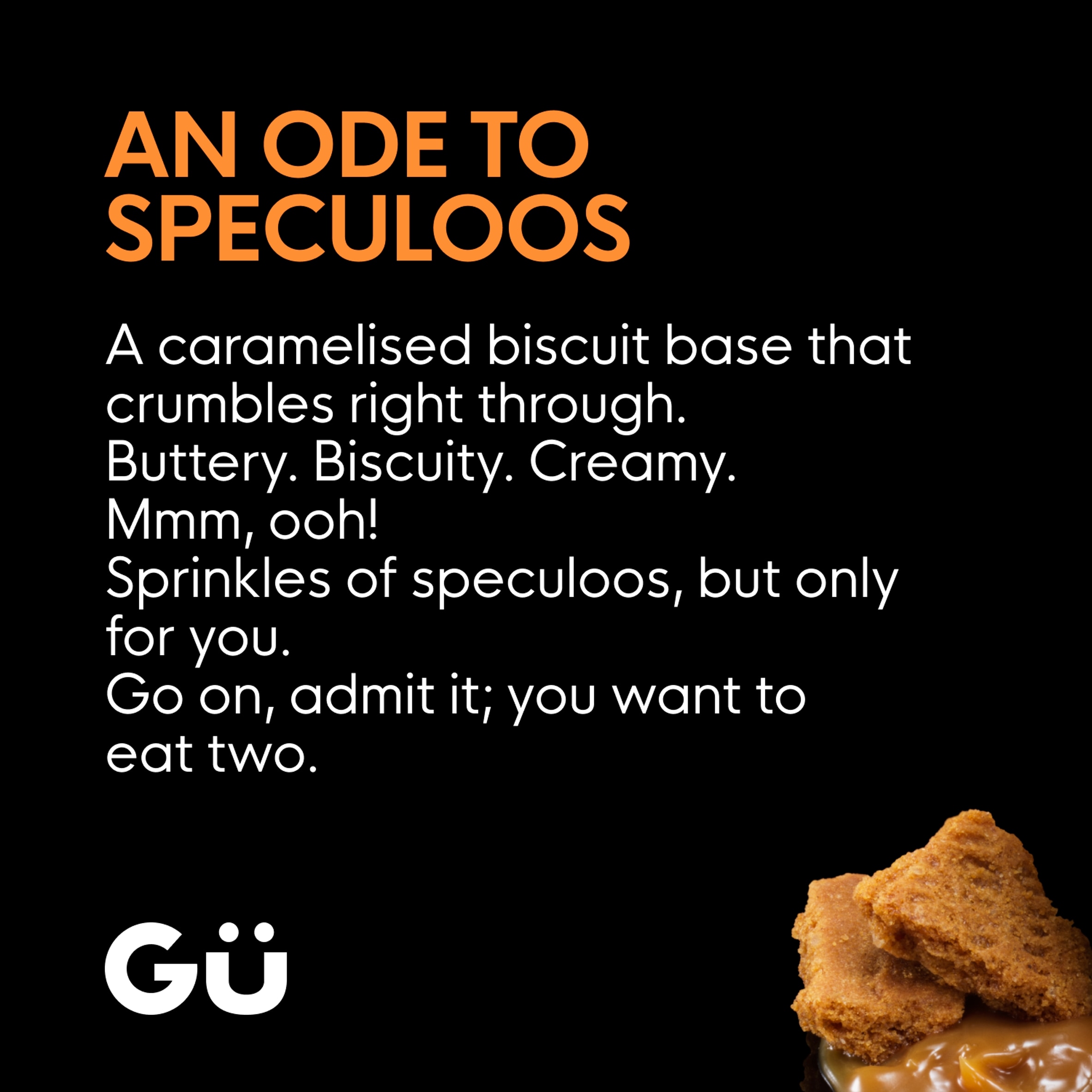 Gü Caramelised Biscuit Cheesecake Dessert 2x82g thumbnail 4