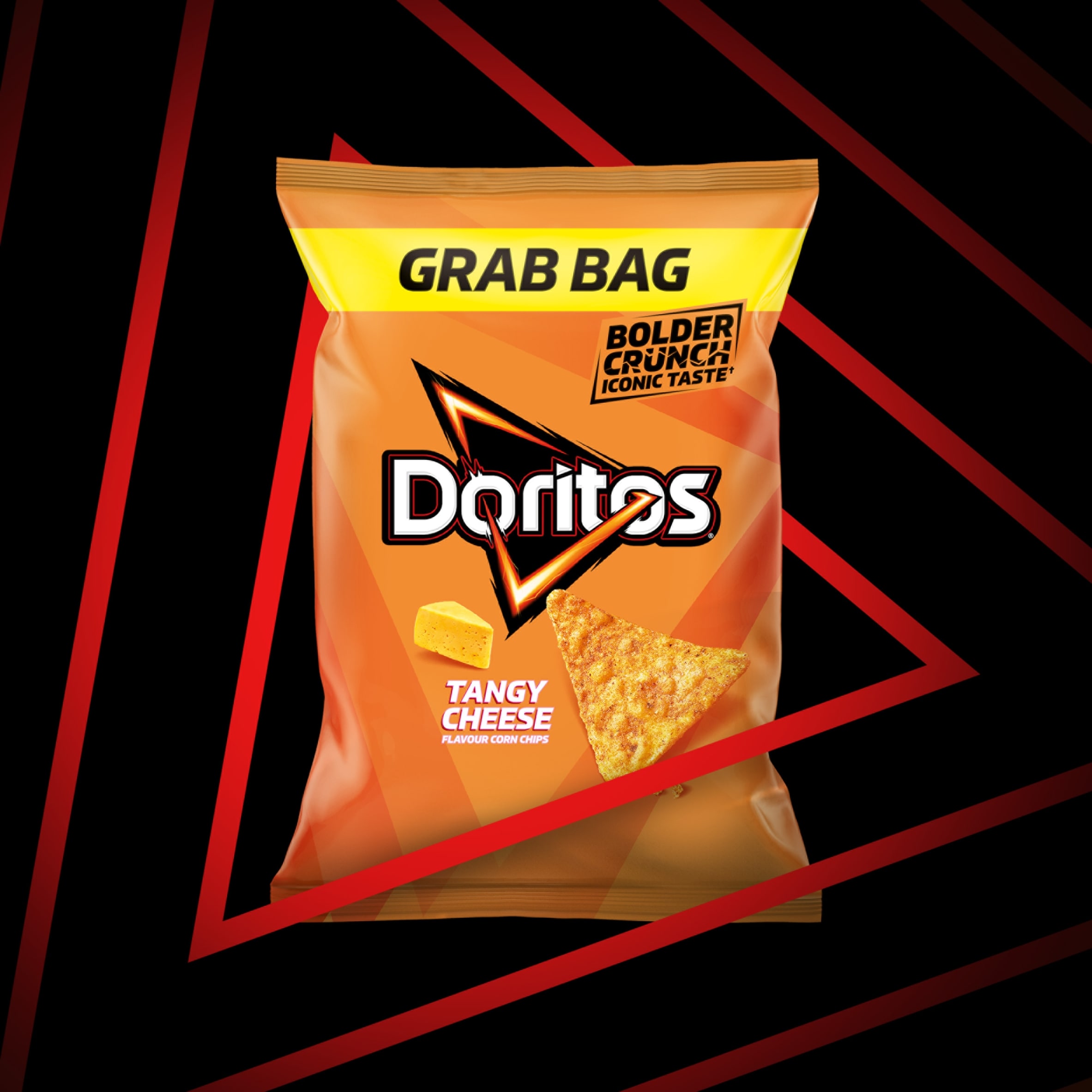 Doritos Tangy Cheese Grab Bag Crisps 48g thumbnail 2
