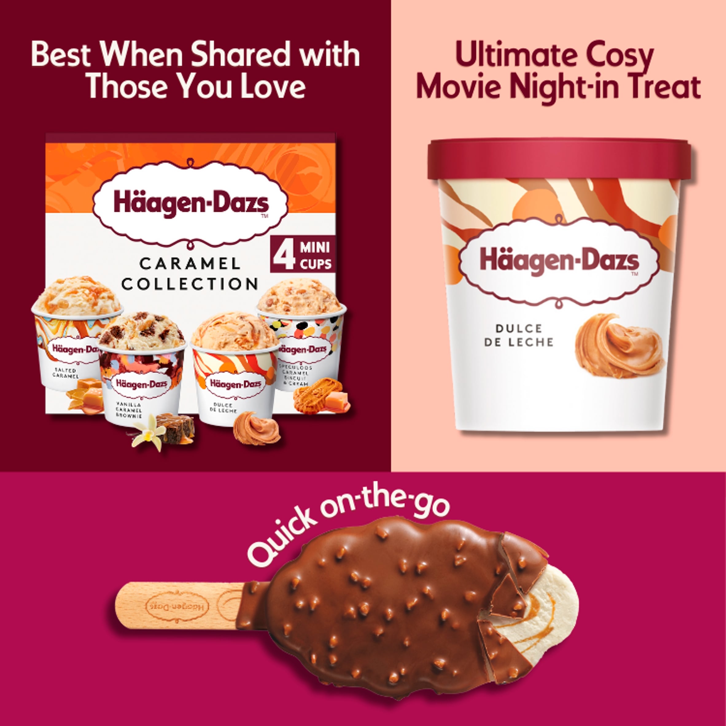 Haagen-Dazs Ice Cream - Dulce De Leche 460ml thumbnail 5