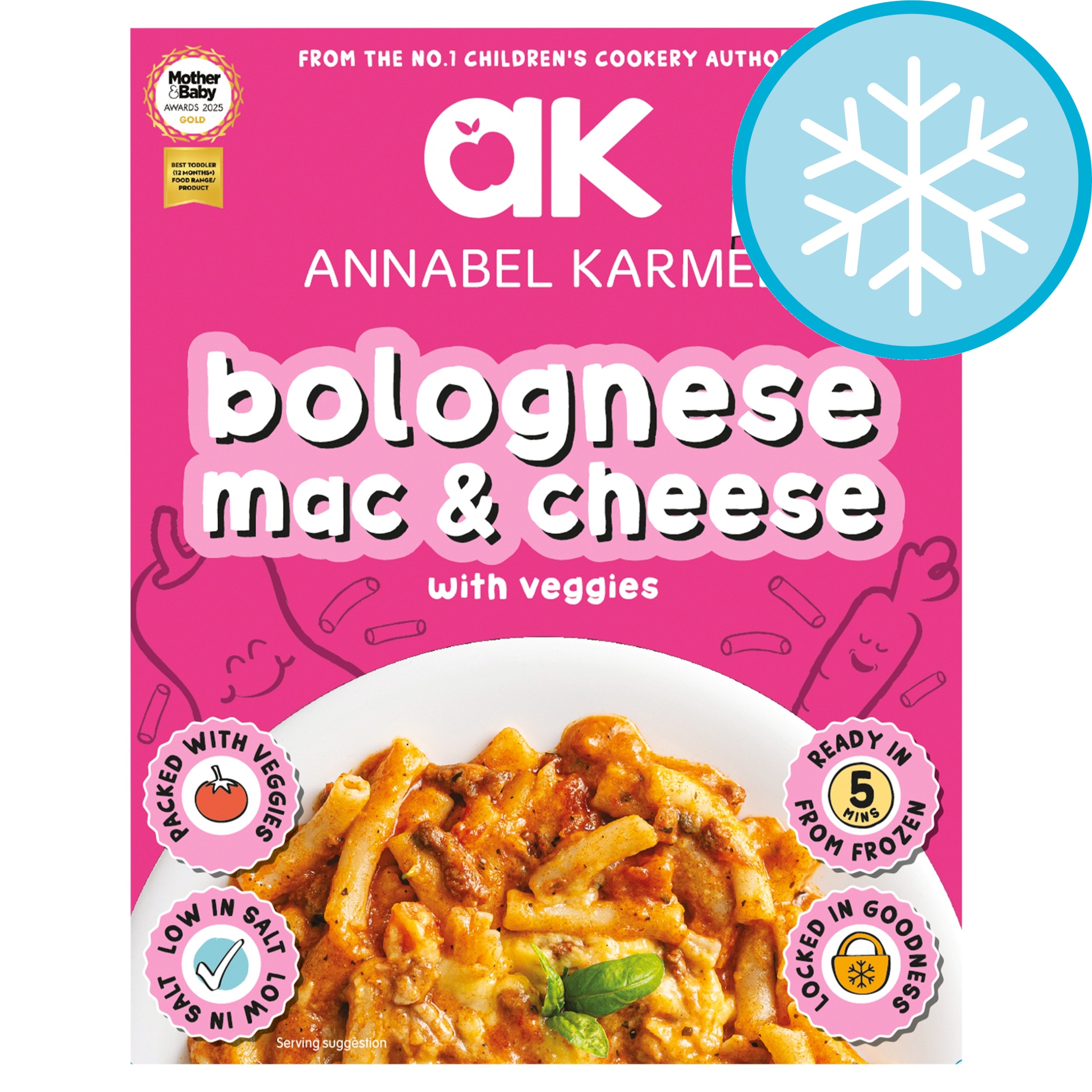 Annabel Karmel Frozen Mighty Bolognese Mac & Cheese