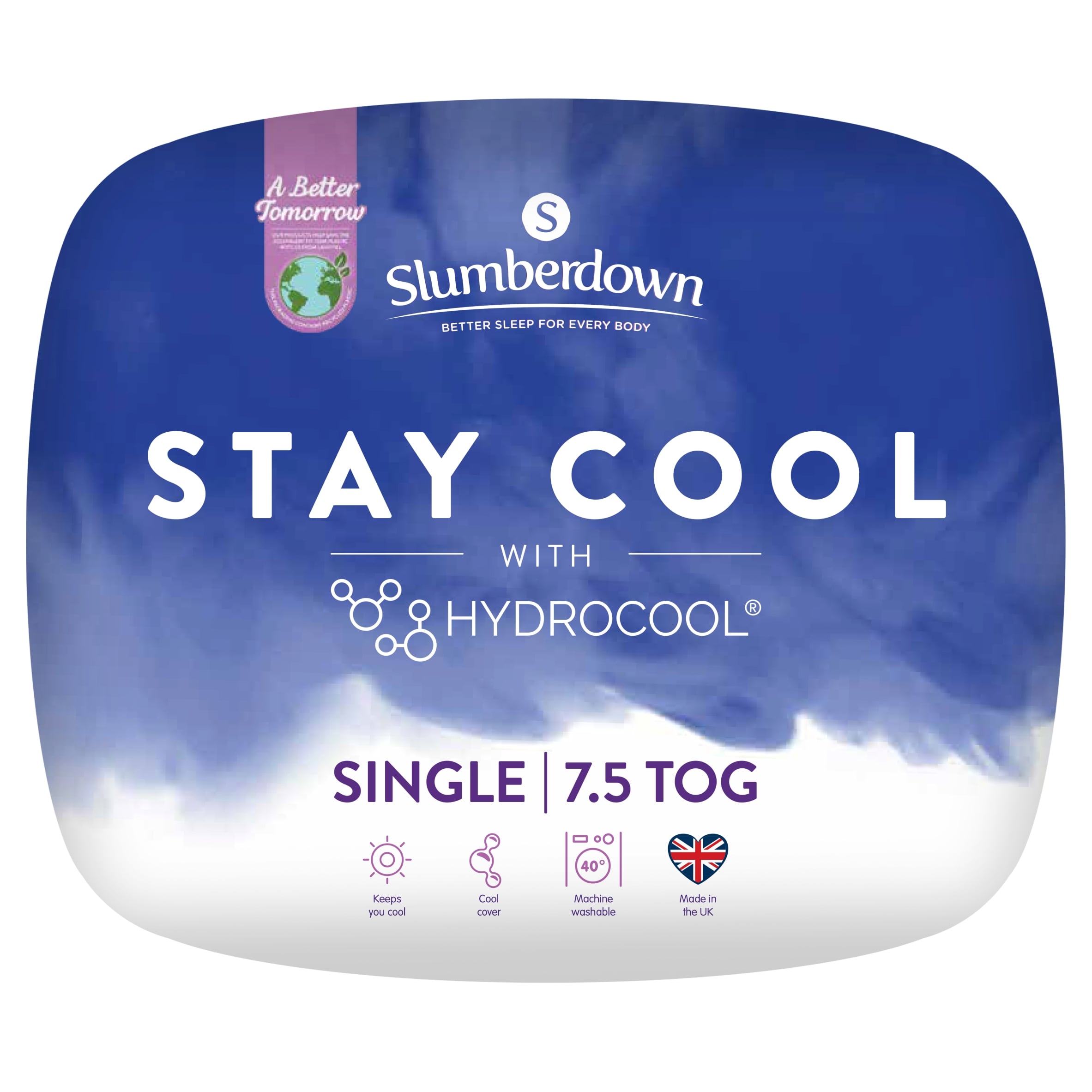 Slumberdown Stay Cool 7.5 Tog Duvet Single