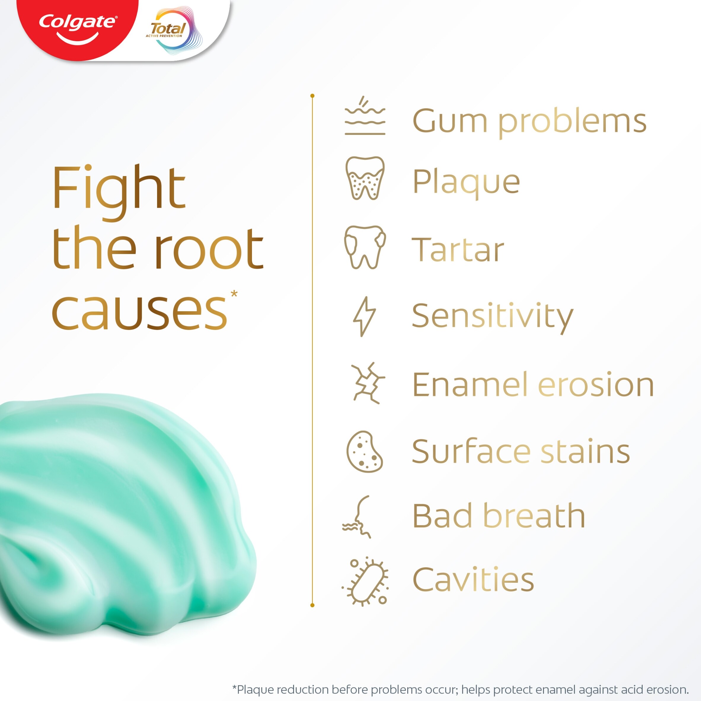 Colgate Total Active Prevention Fresh Mint Toothpaste 125ml thumbnail 4