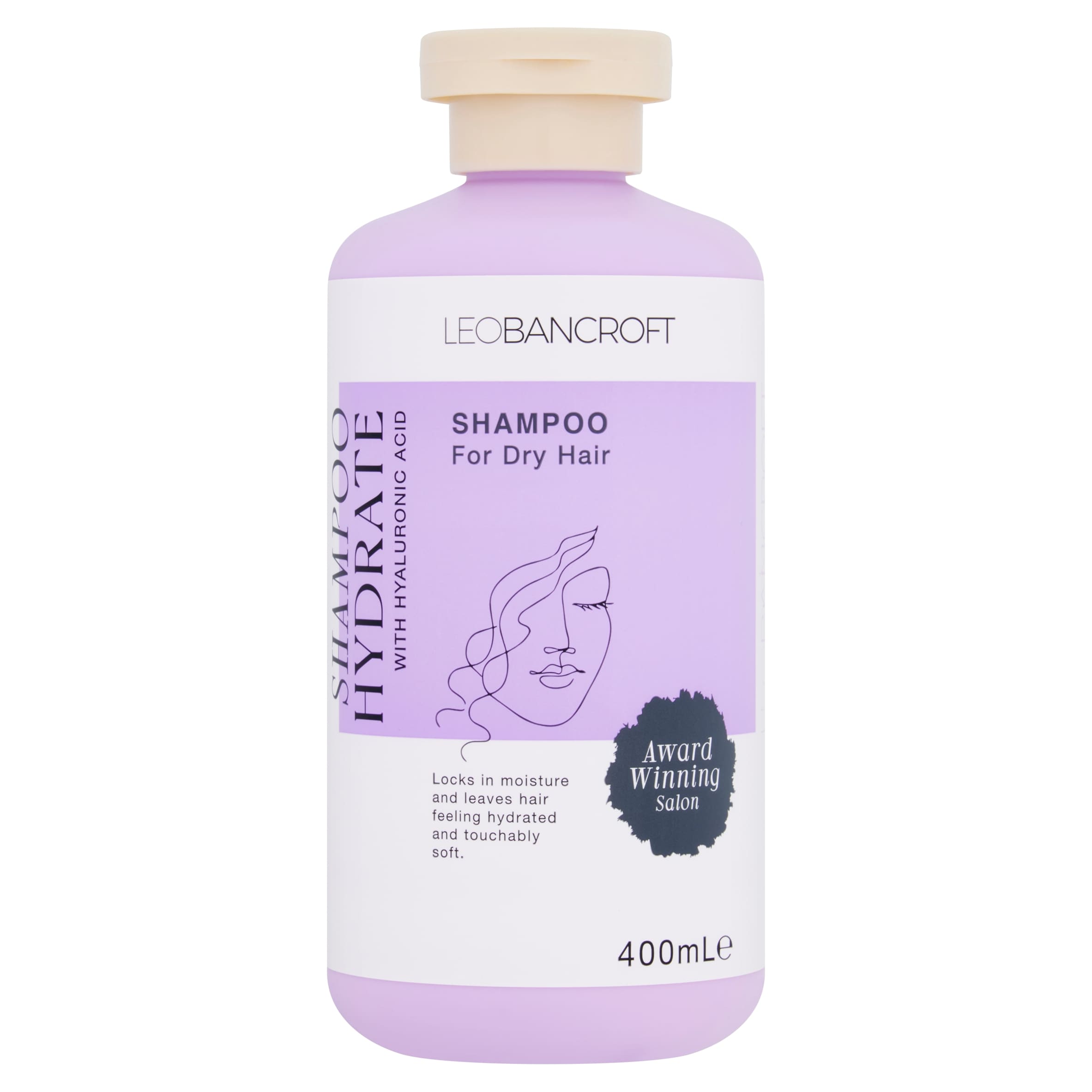LEO BANCROFT SHAMPOO HYDRATE WITH HYALURONIC ACID 400ml