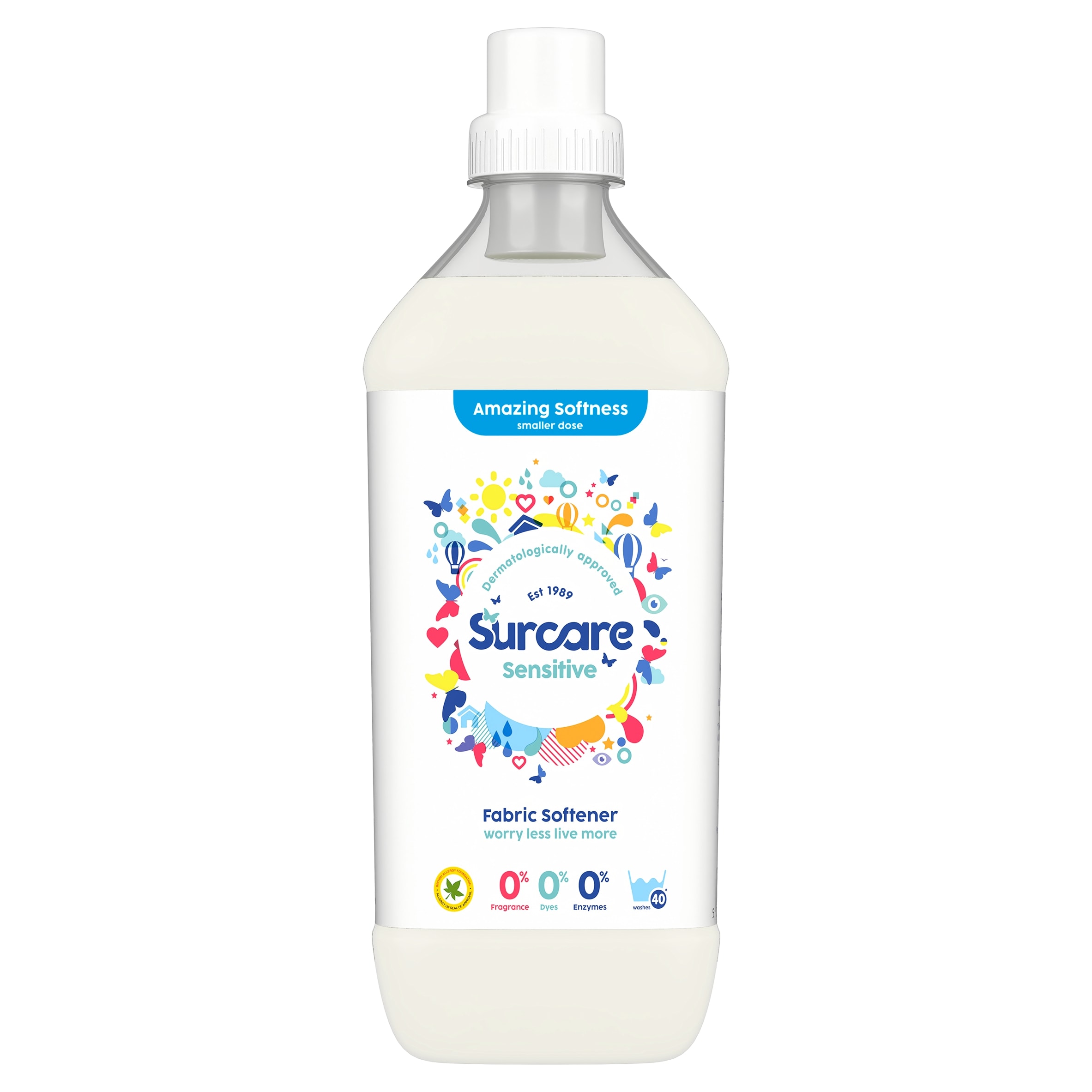 Surcare Sensitive Fabric Softener1 Litre